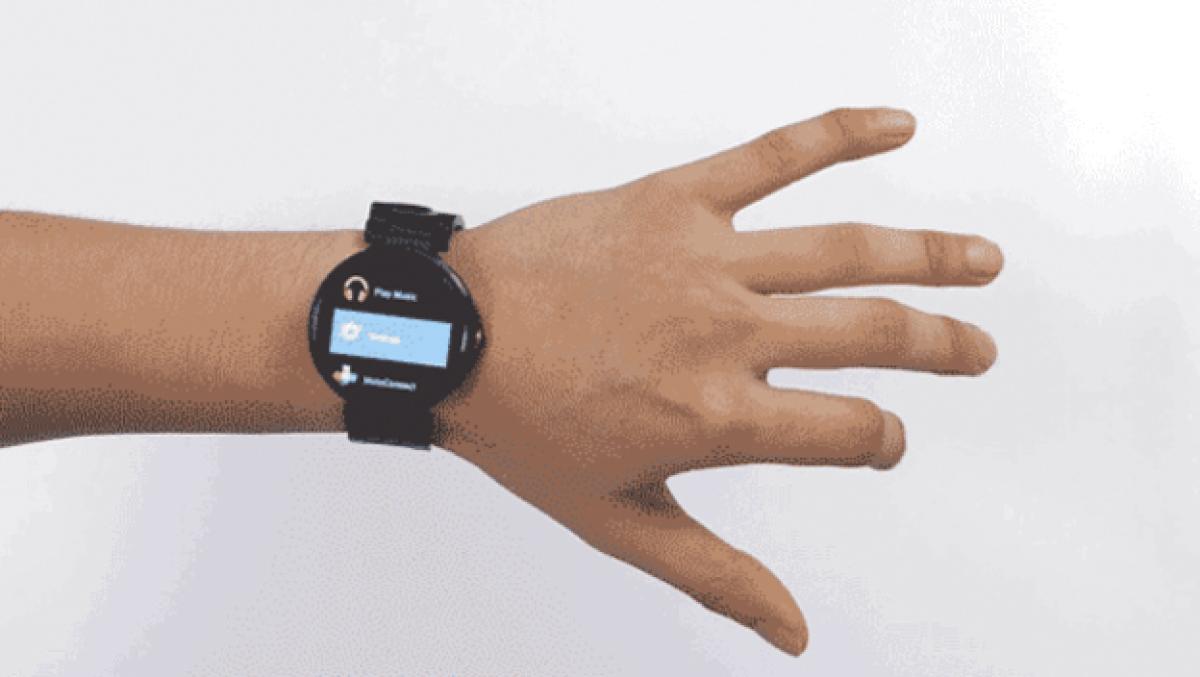 Aria te ayuda a controla tu smartwatch con gestos