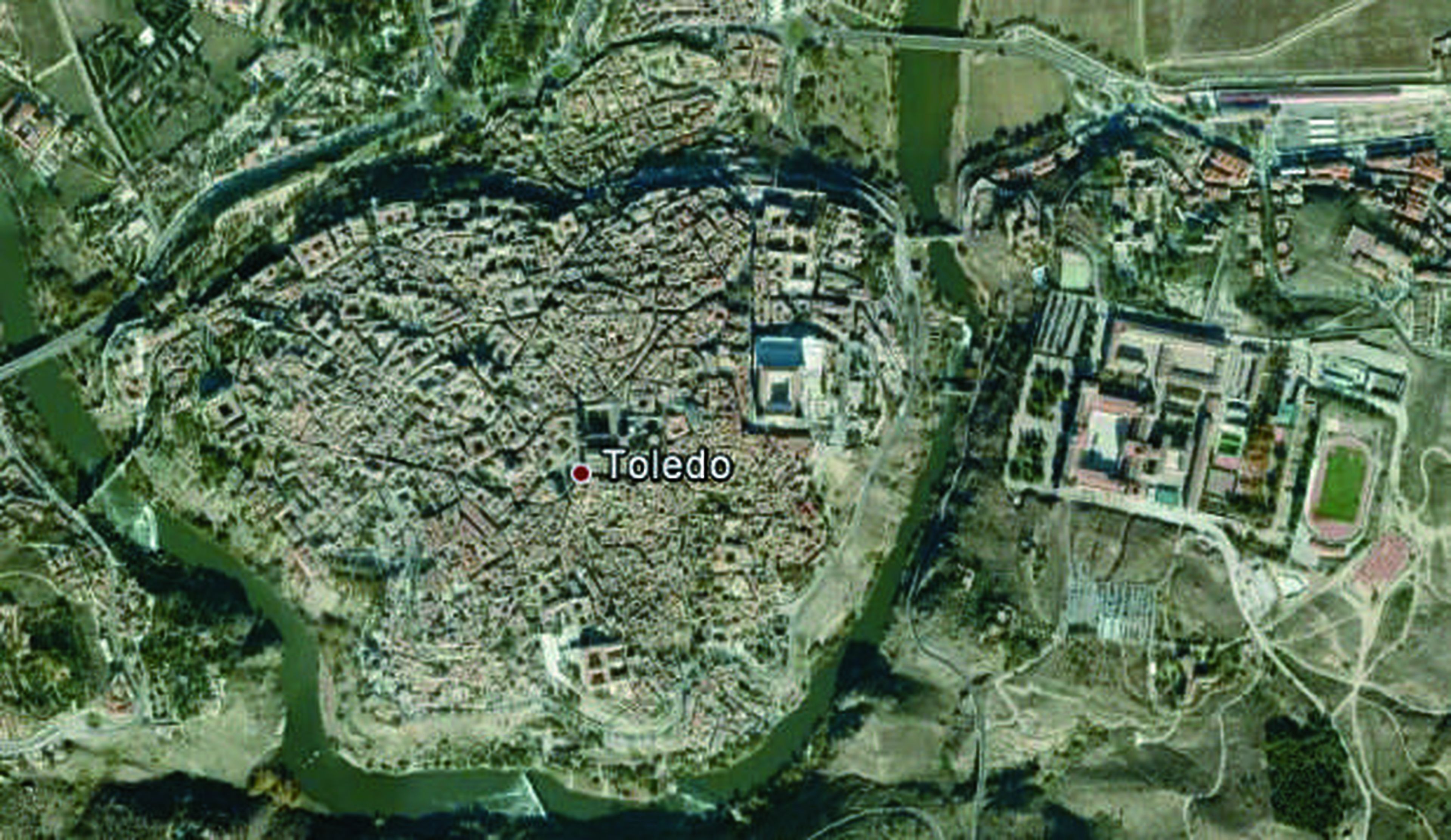Imagen detallada en Google Earth