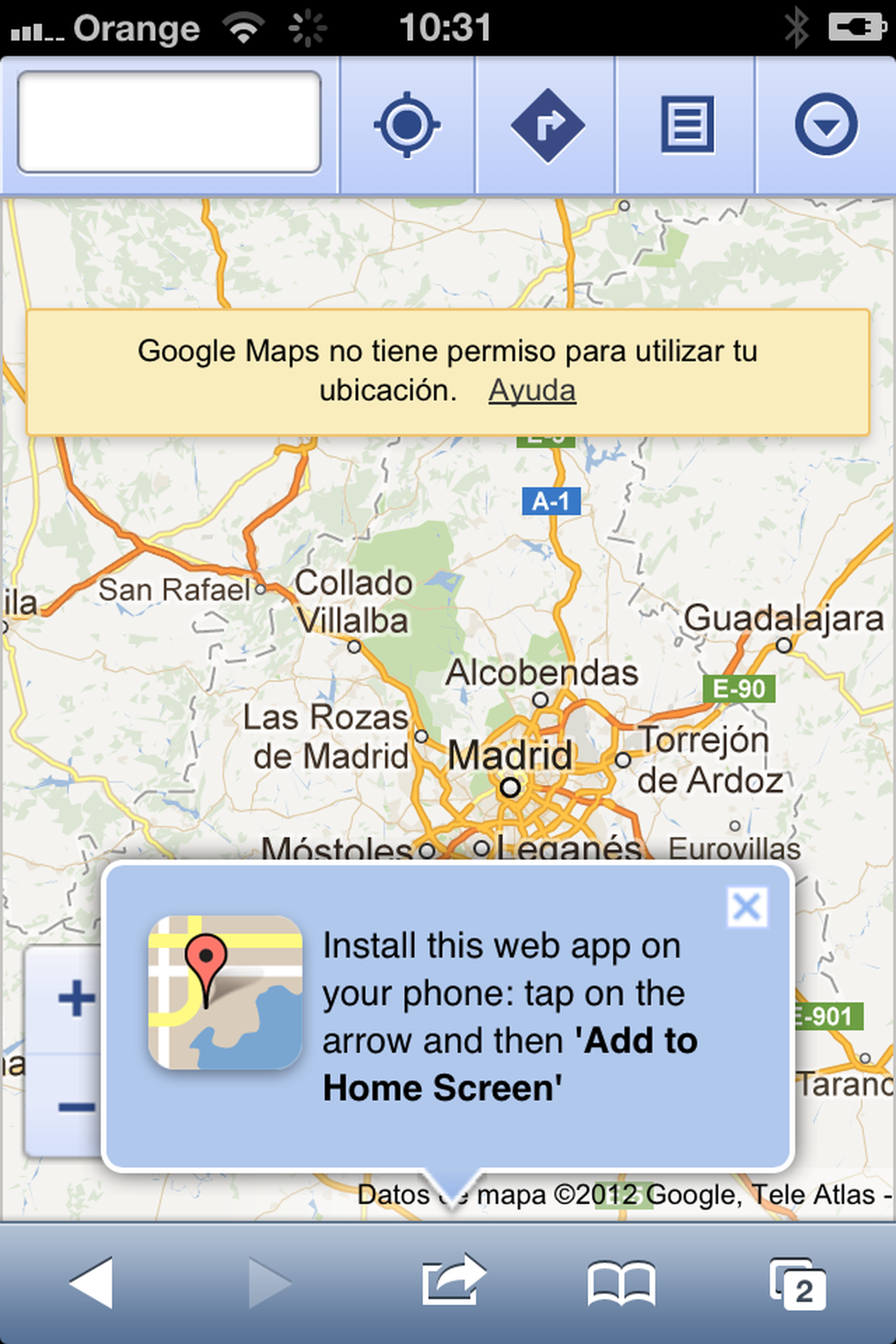 Instala Google Maps en IOS6