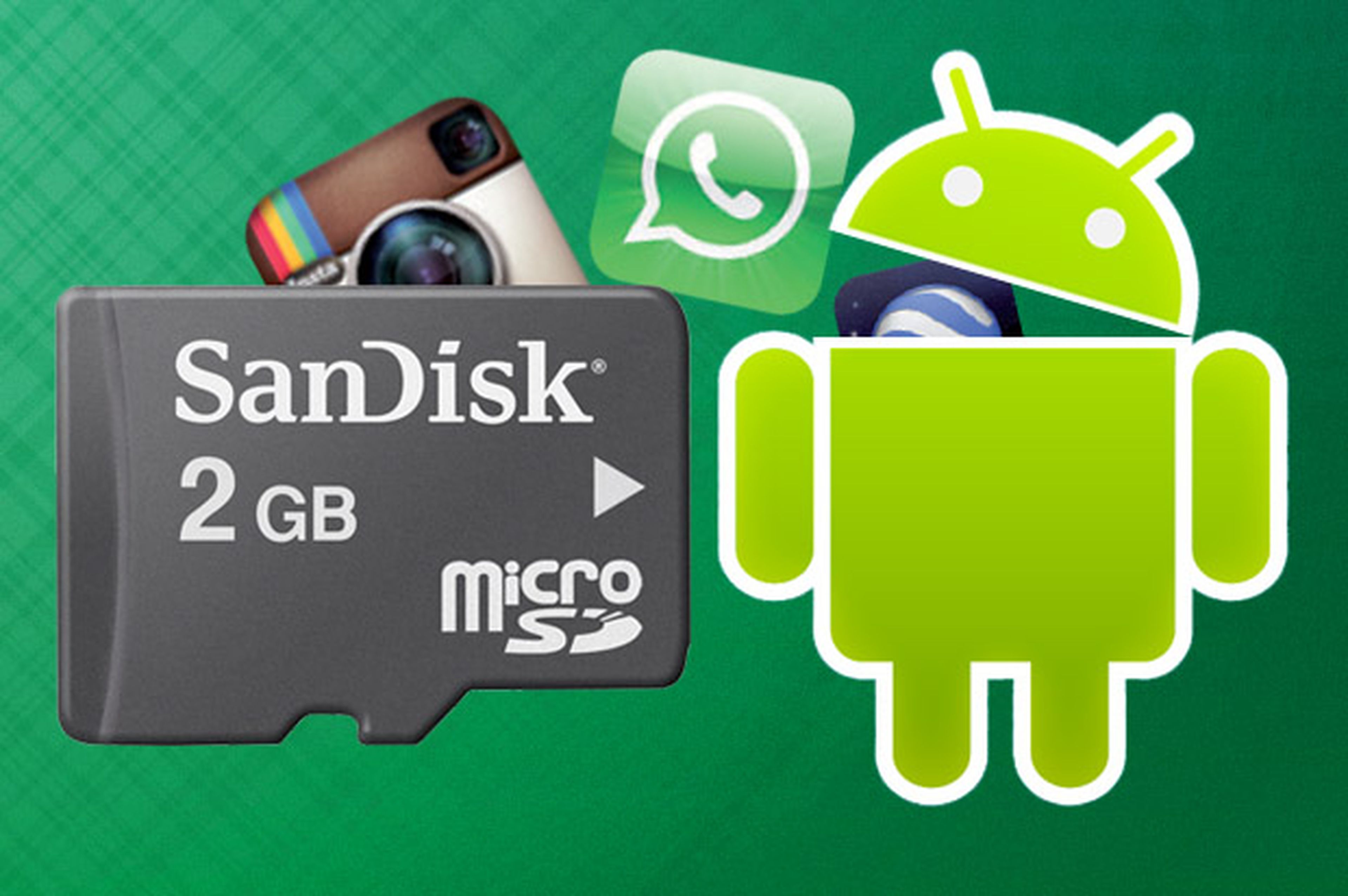 Mueve aplicaciones a la tarjeta SD en Android