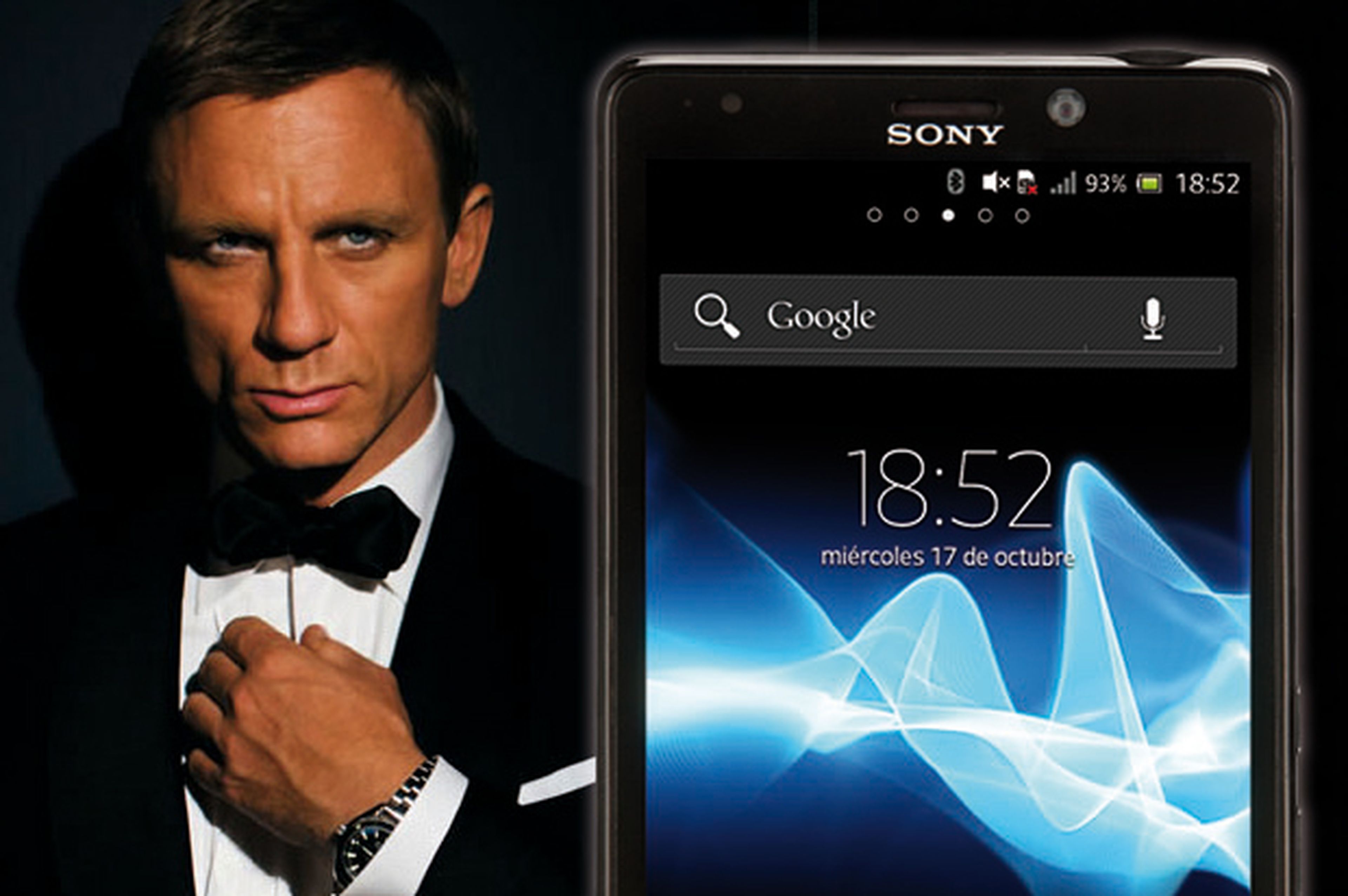Sony Xperia T, el móvil de James Bond en Skyfall