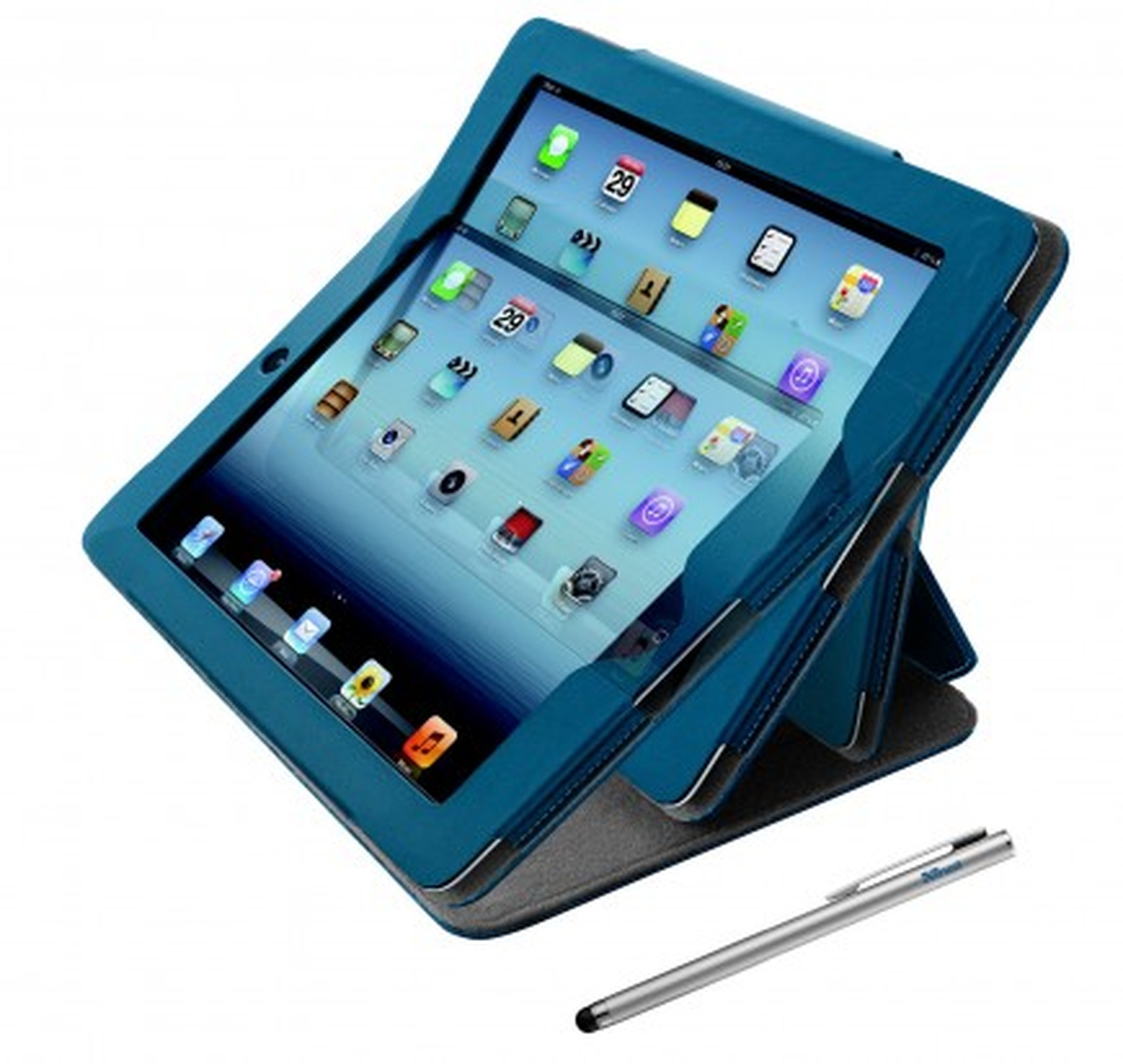 Trust eLiga Elegant folio stand & stylus for iPad Mini