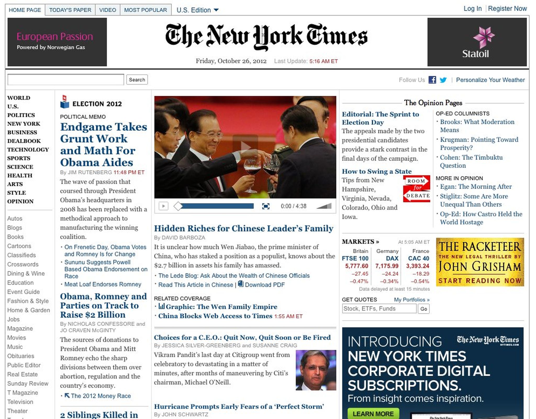 New York Times anuncia su app para Windows 8