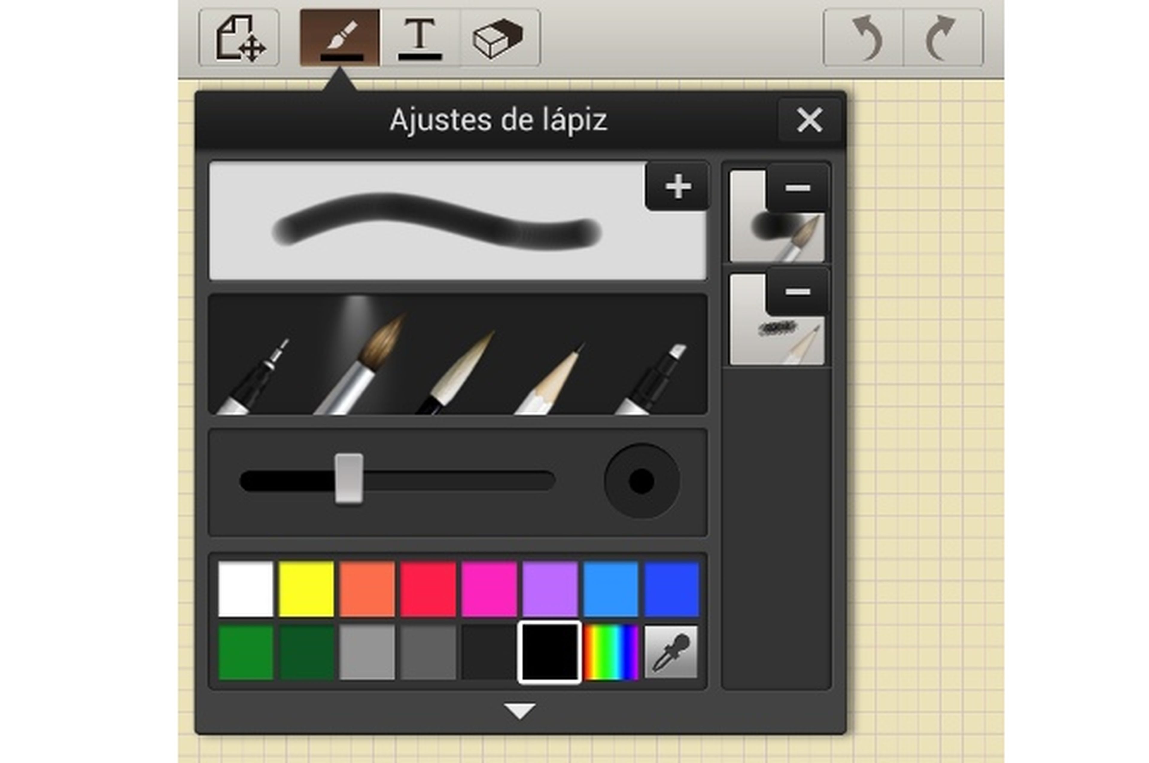 Dibujar con Galaxy Note 2