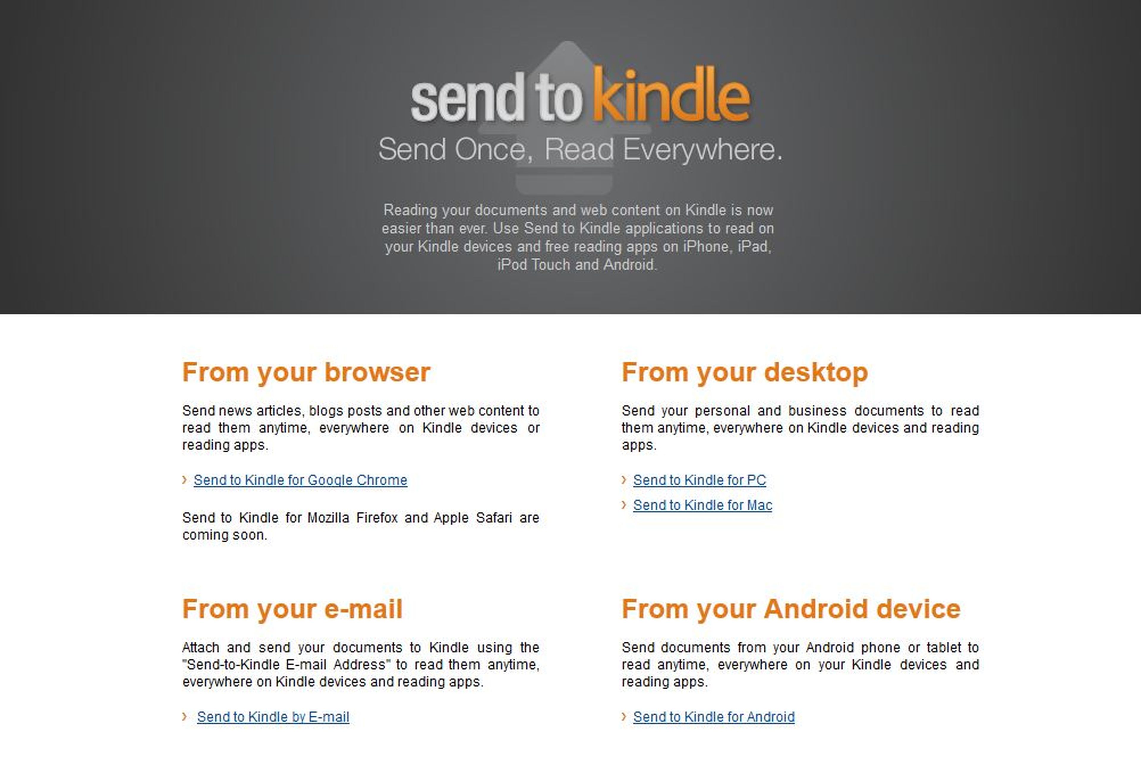 send to kindle extension firefox