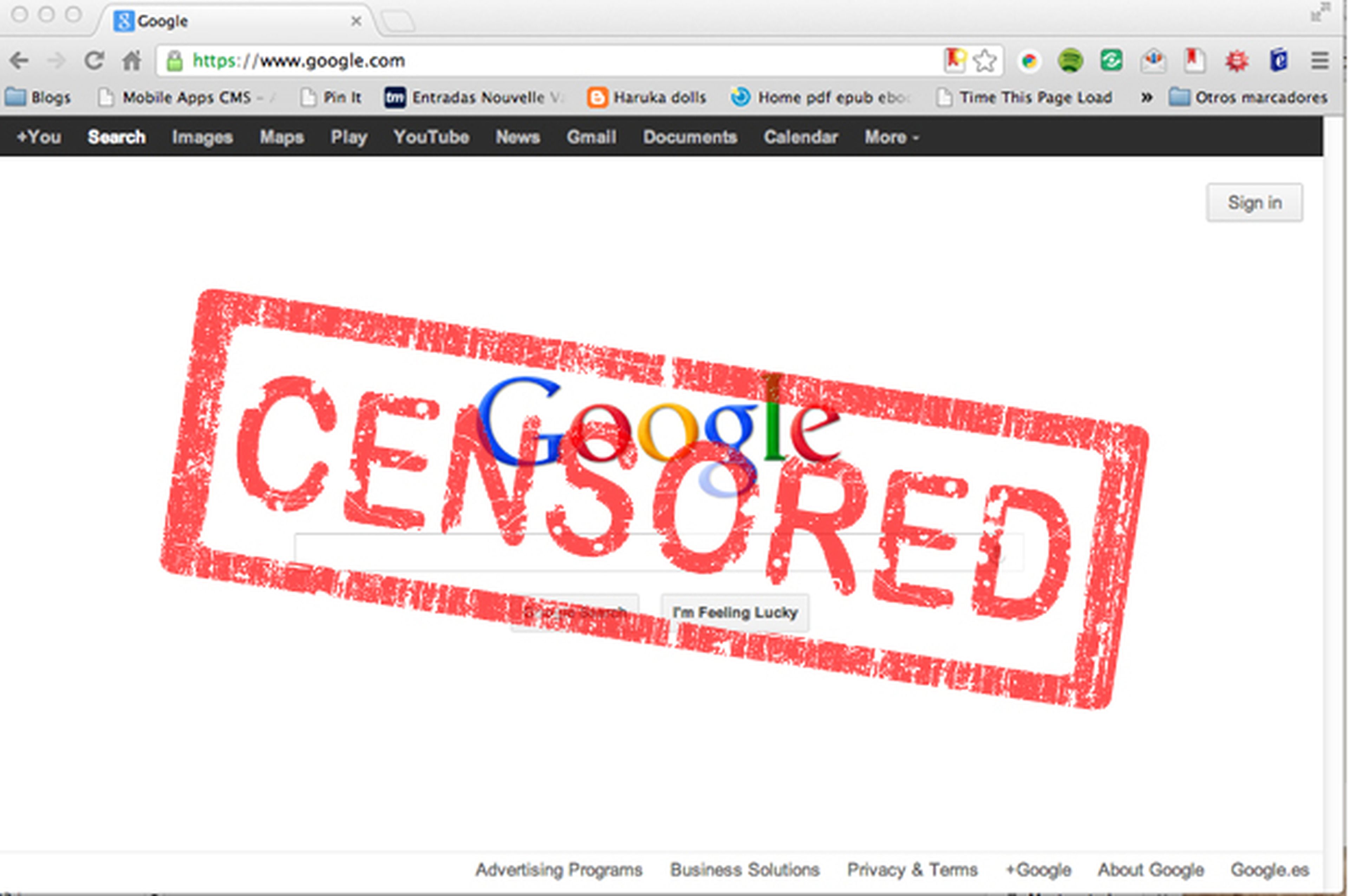 China bloquea el acceso a Google