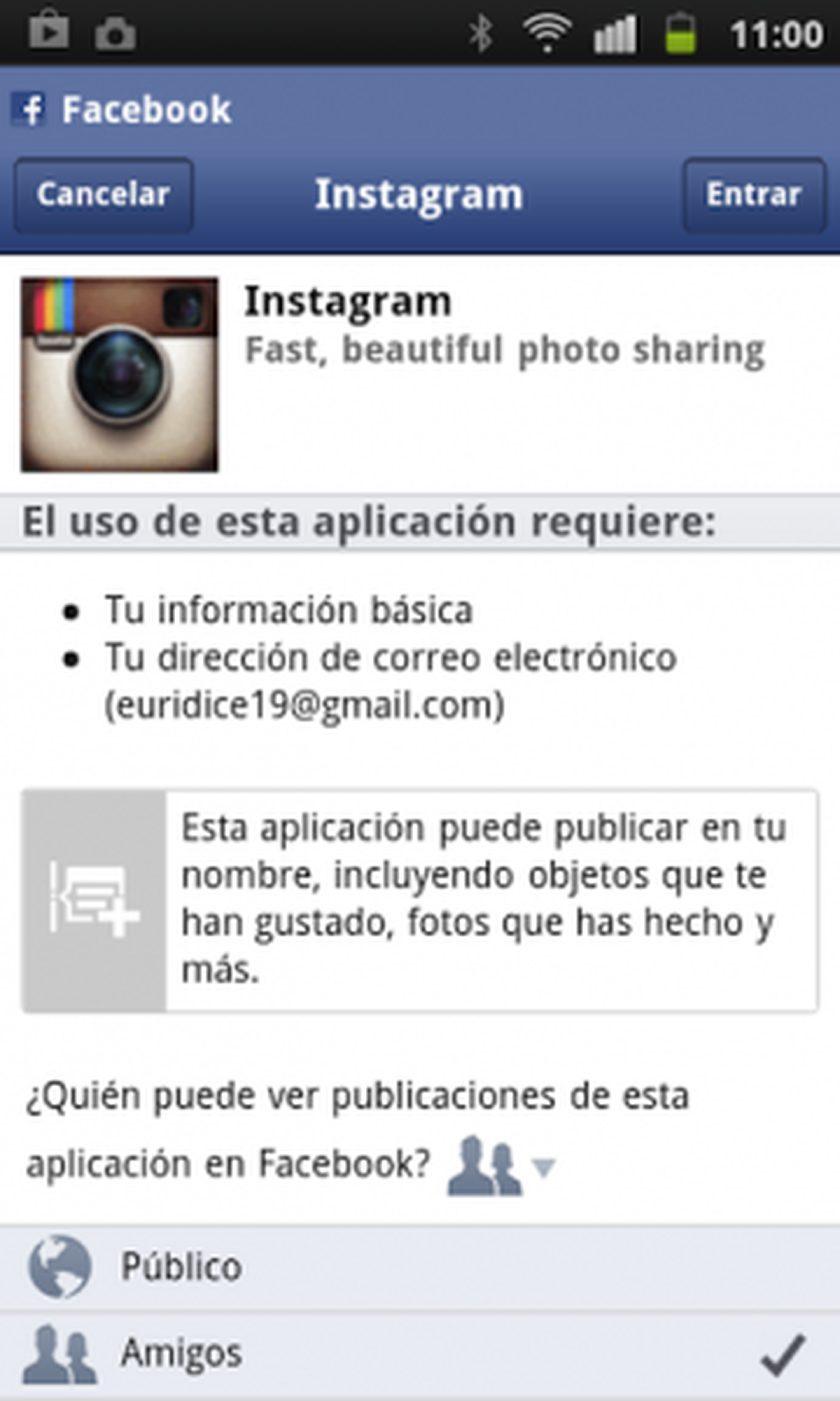 Descarga, instala y regístrate en Instagram