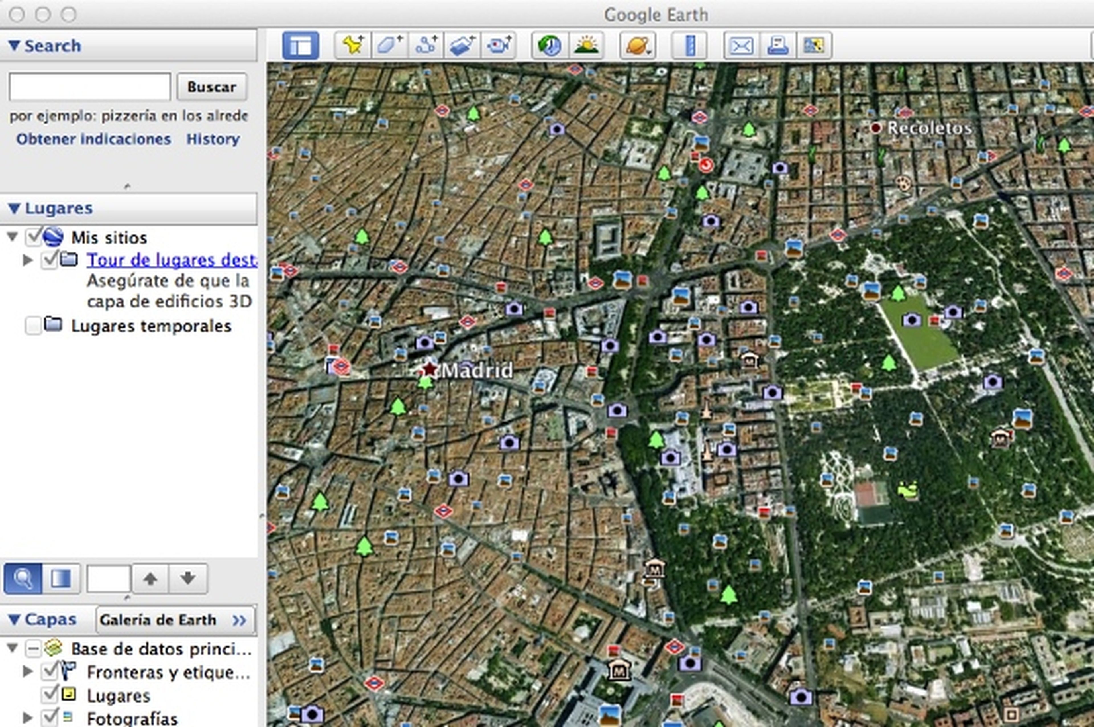 Google Earth para Mac OS X