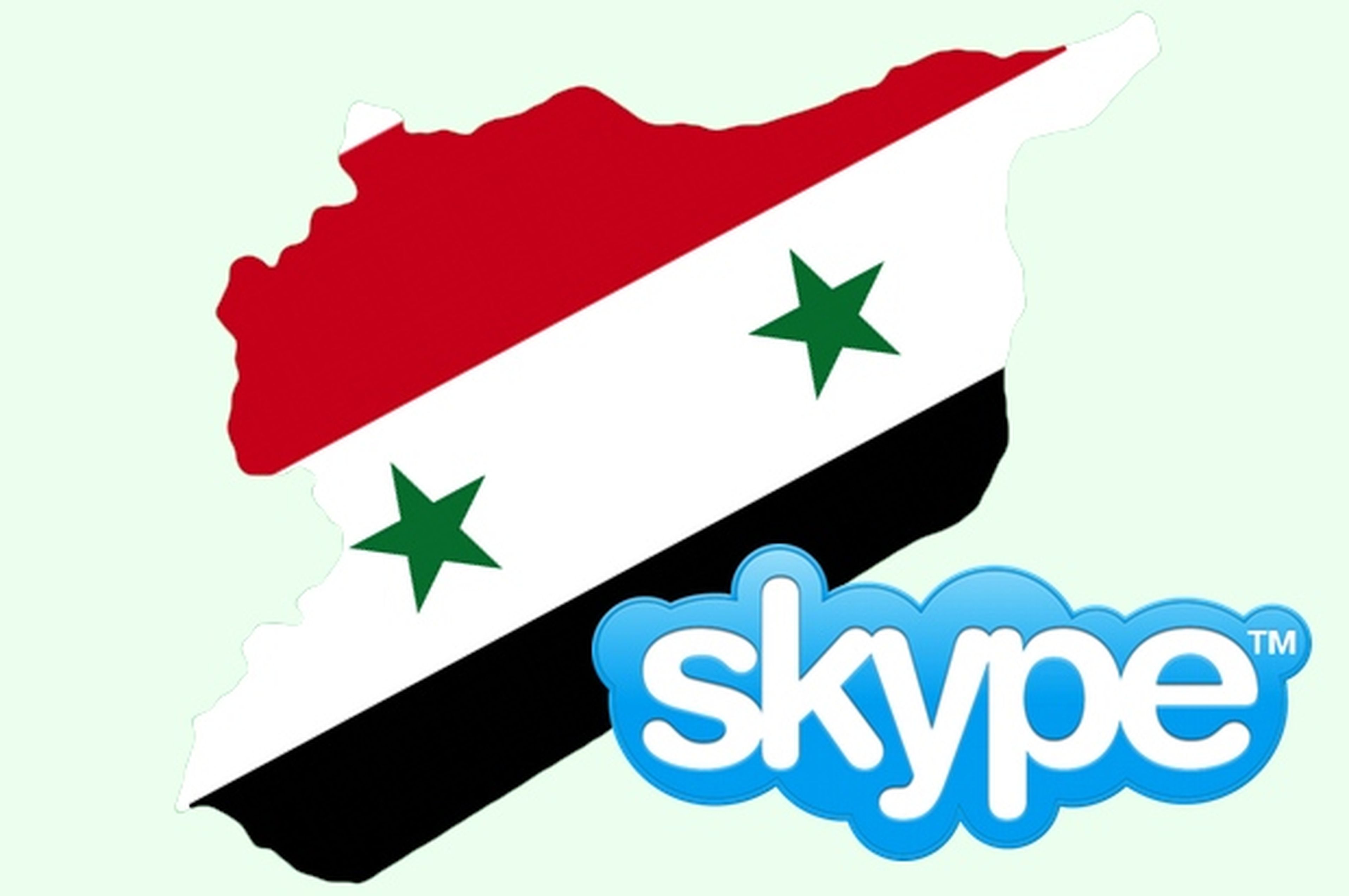 Los rebeldes sirios y Skype.