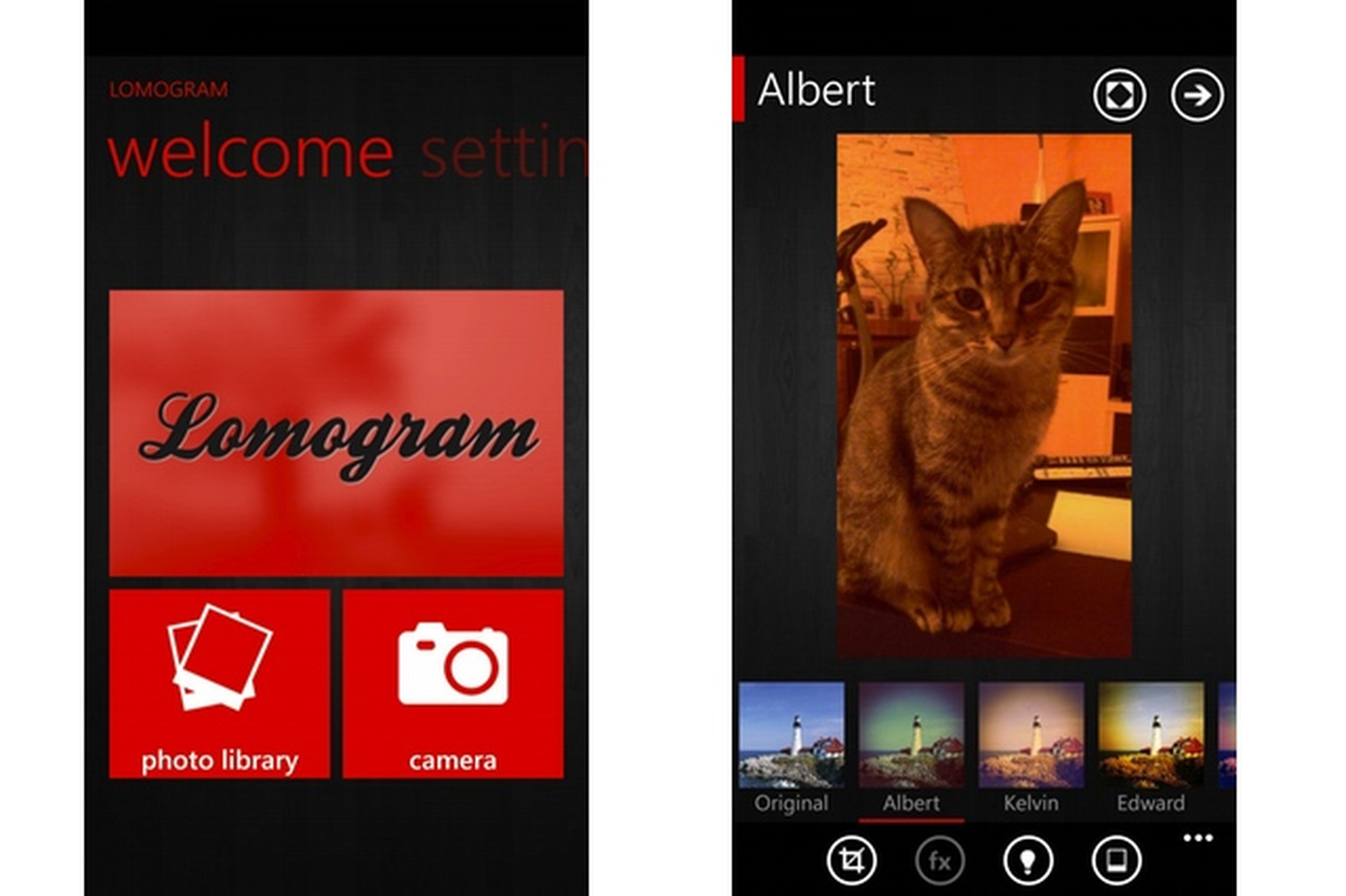 App Lomogram para Windows Phone 8
