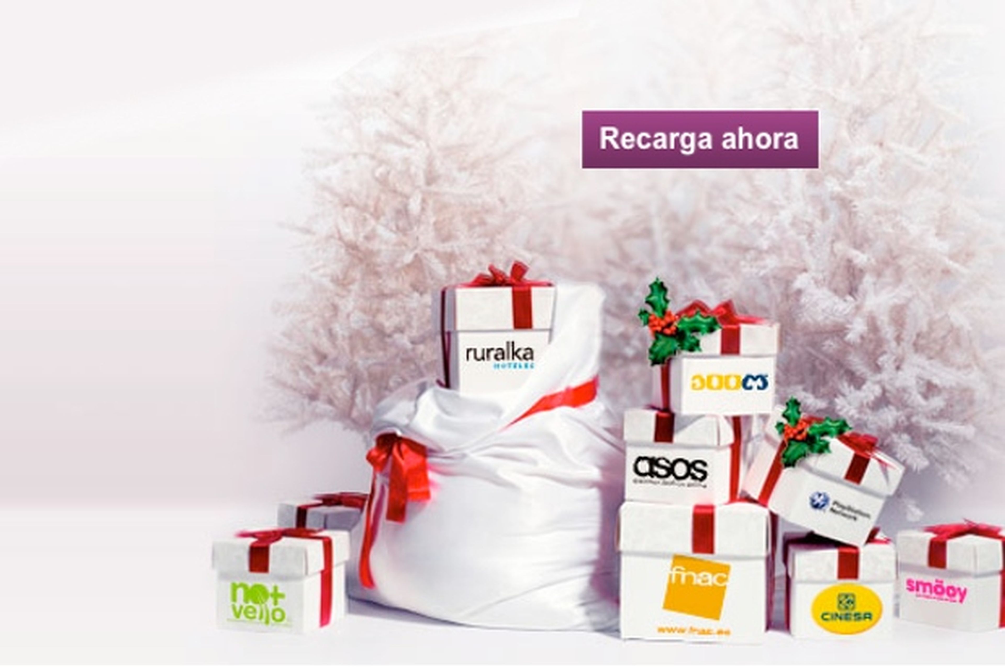 Esta Navidad, recargas con regalos de Vodafone