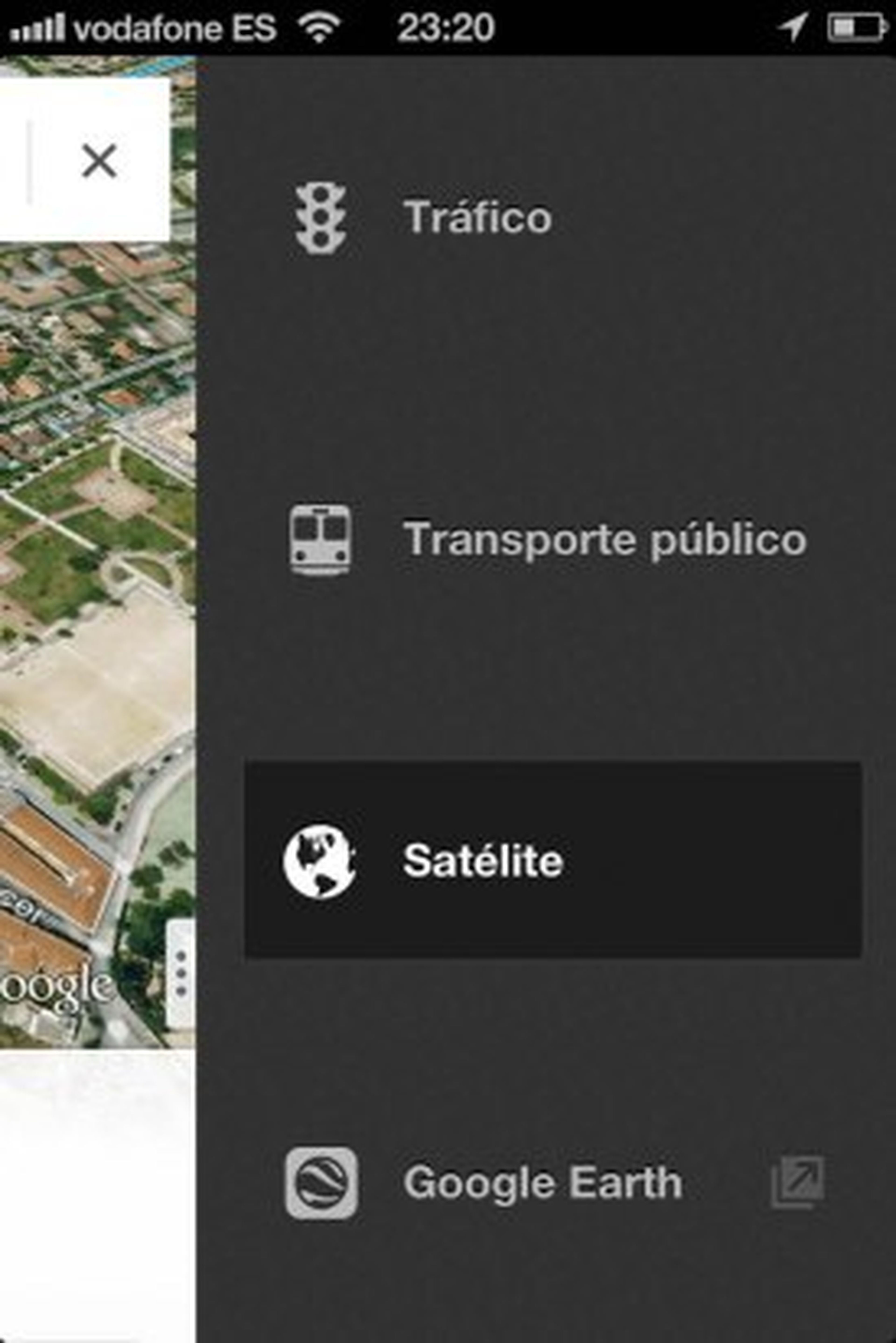 Elige lo que quieres ver en el mapa en la nueva app de Google Maps para iPhone