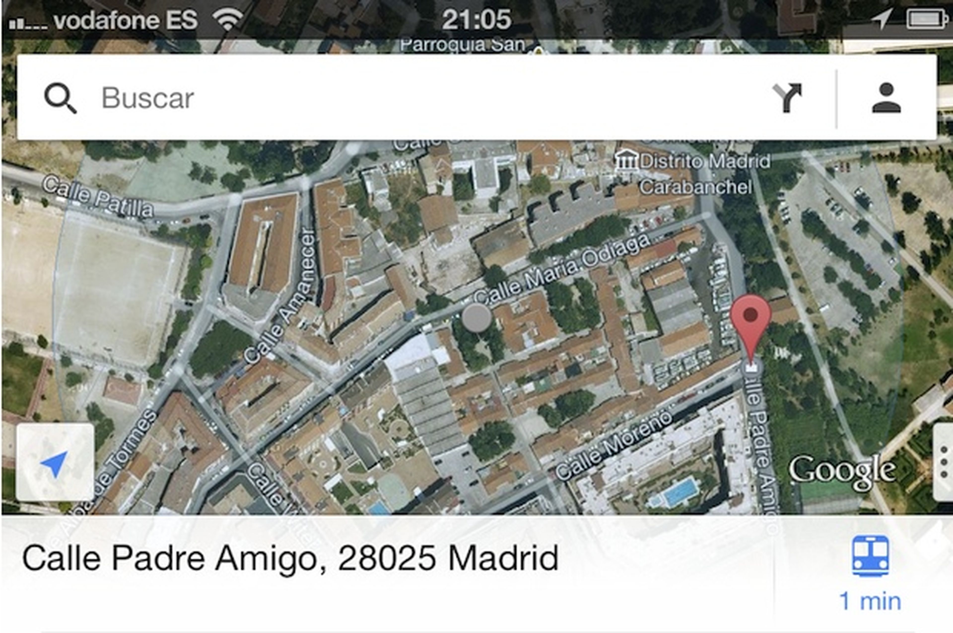 Guarda tus direcciones frecuentes en Google Maps para iPhone