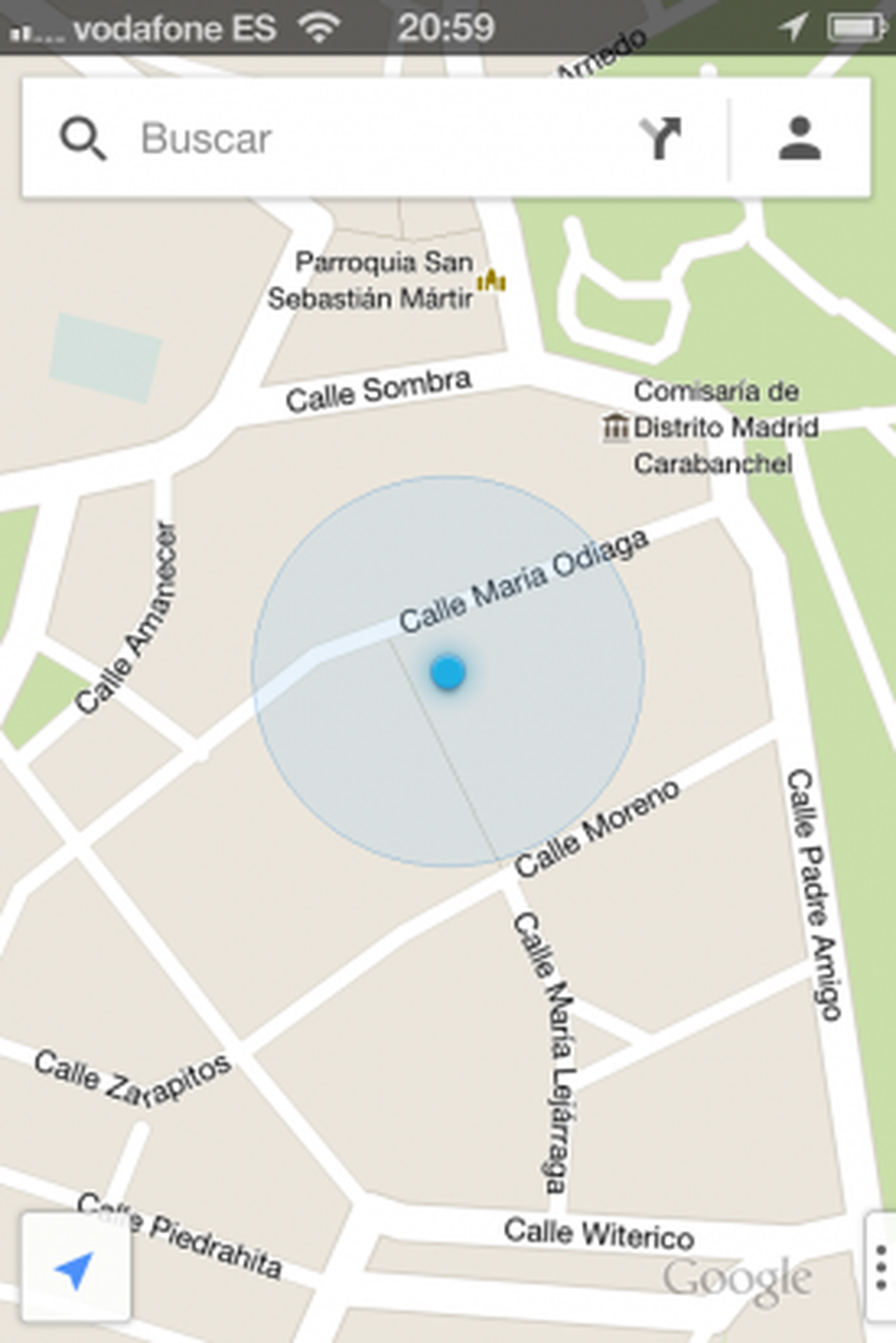 Configura tu cuenta en el nuevo Google Maps para iPhone