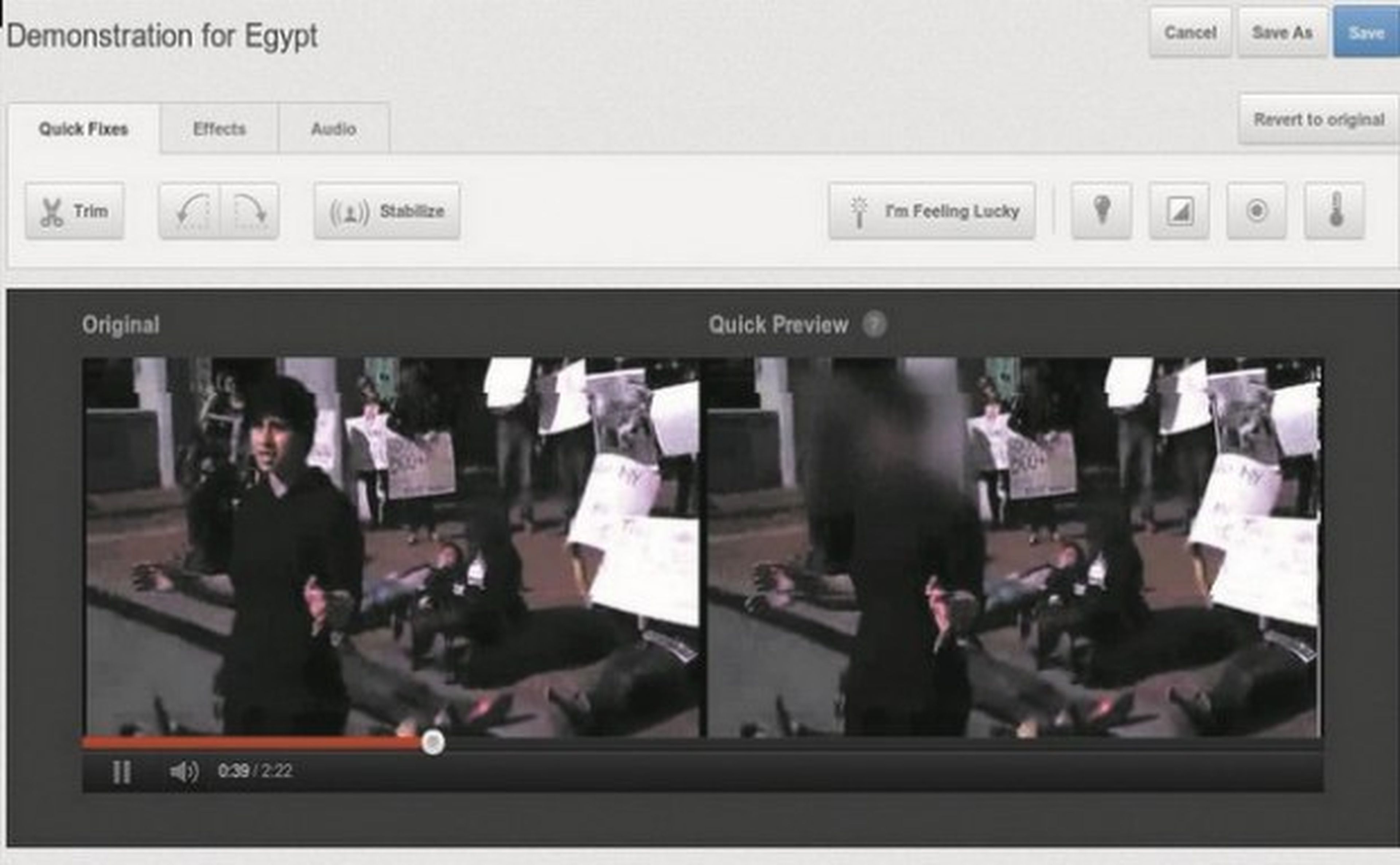 YouTube permite difunimar las caras de las personas que aparecen en los vídeos para proteger su identidad.