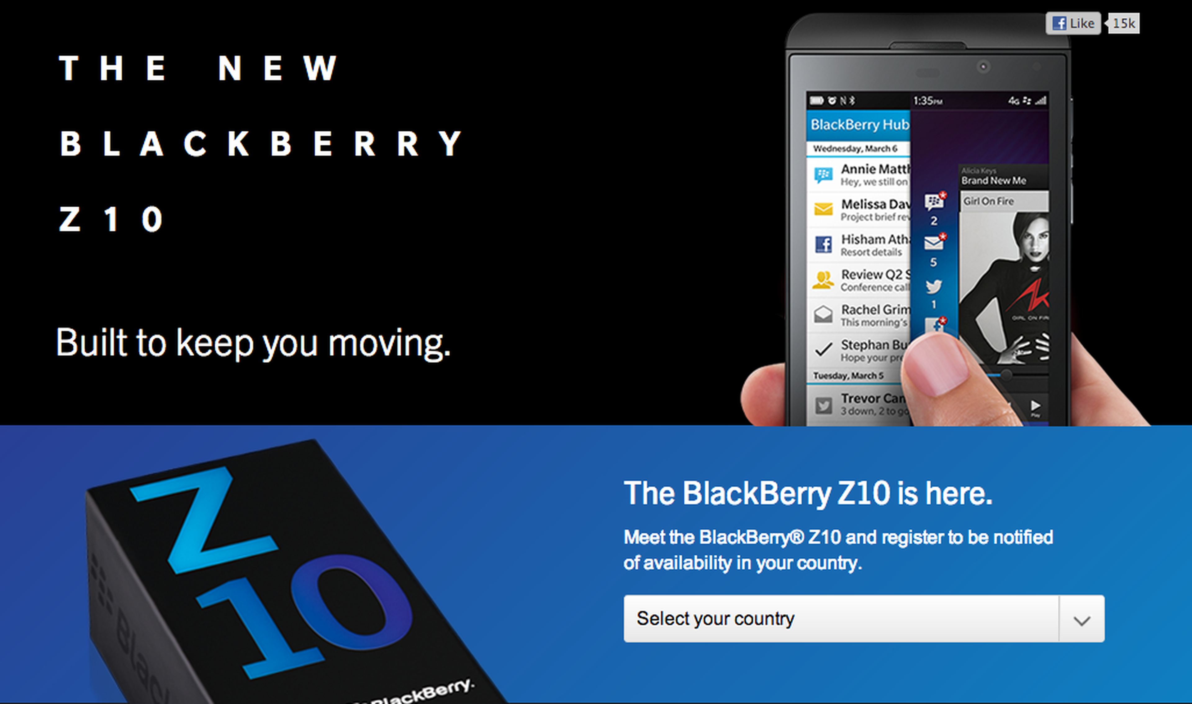 Presentado el nuevo BlackBerry 10