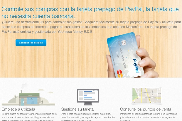 Cómo hacer la tarjeta Paypal prepago o Visa