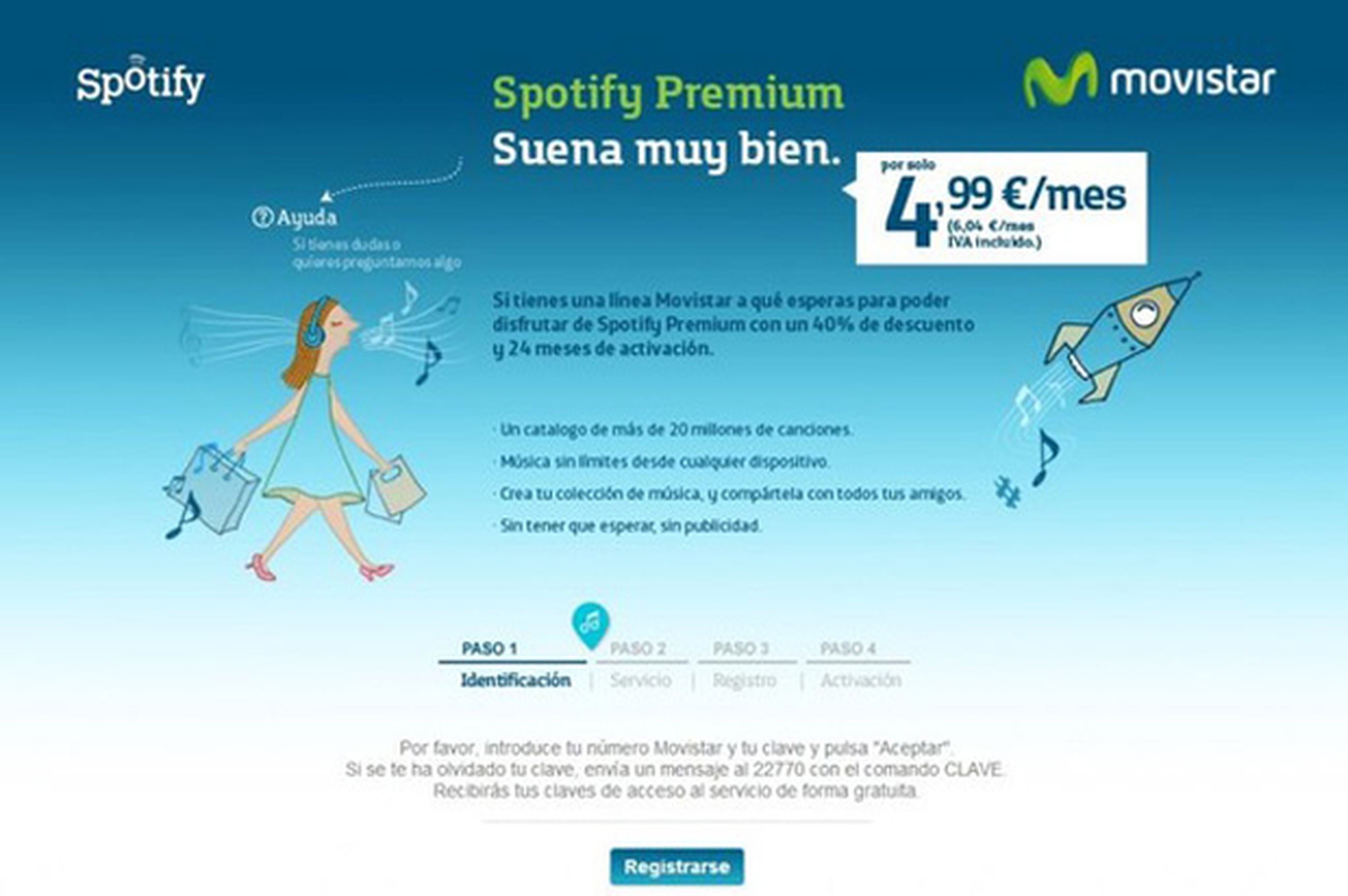 Spotify Premium Movistar