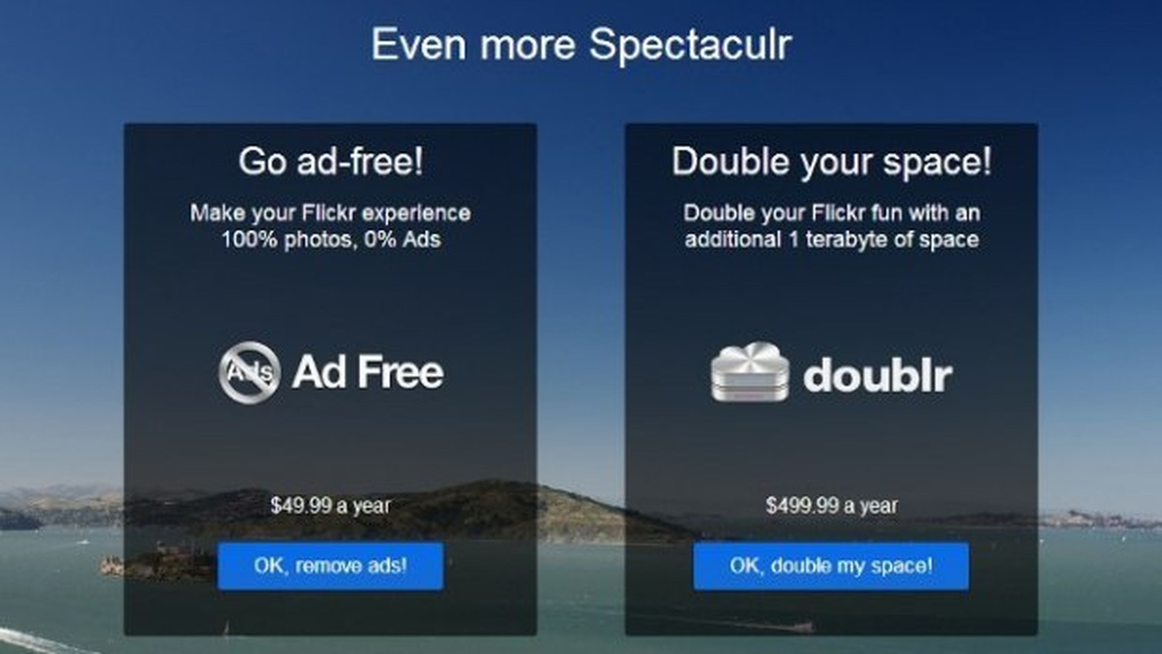 El nuevo Flickr ofrece gratis 1 Terabyte de almacenamiento