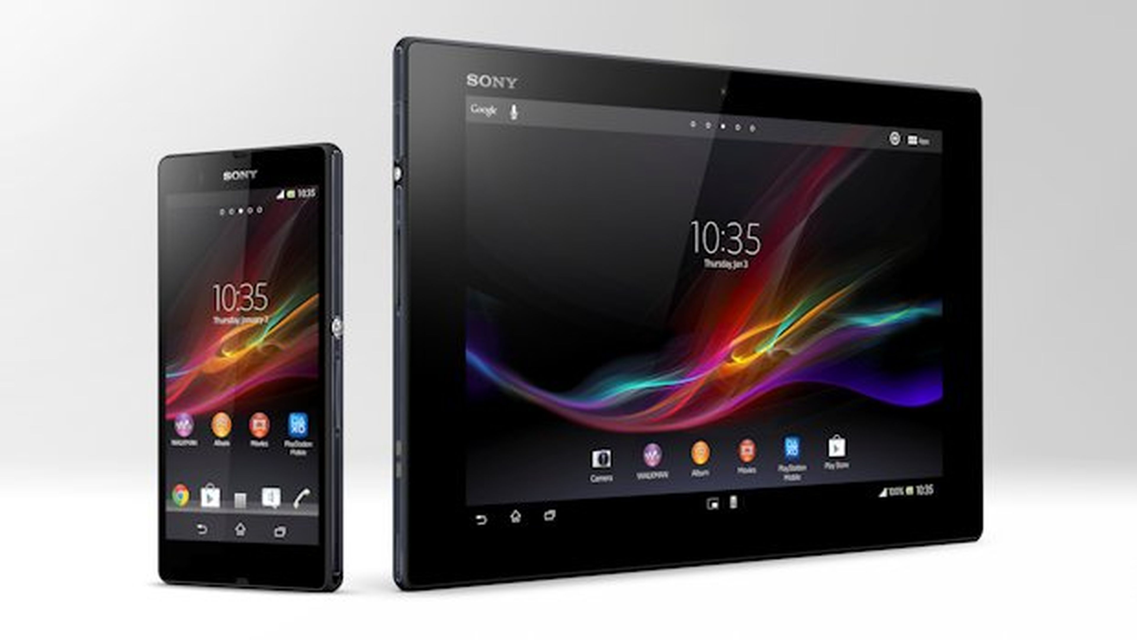 Sony Xperia Z y Sony Xperia Tablet Z