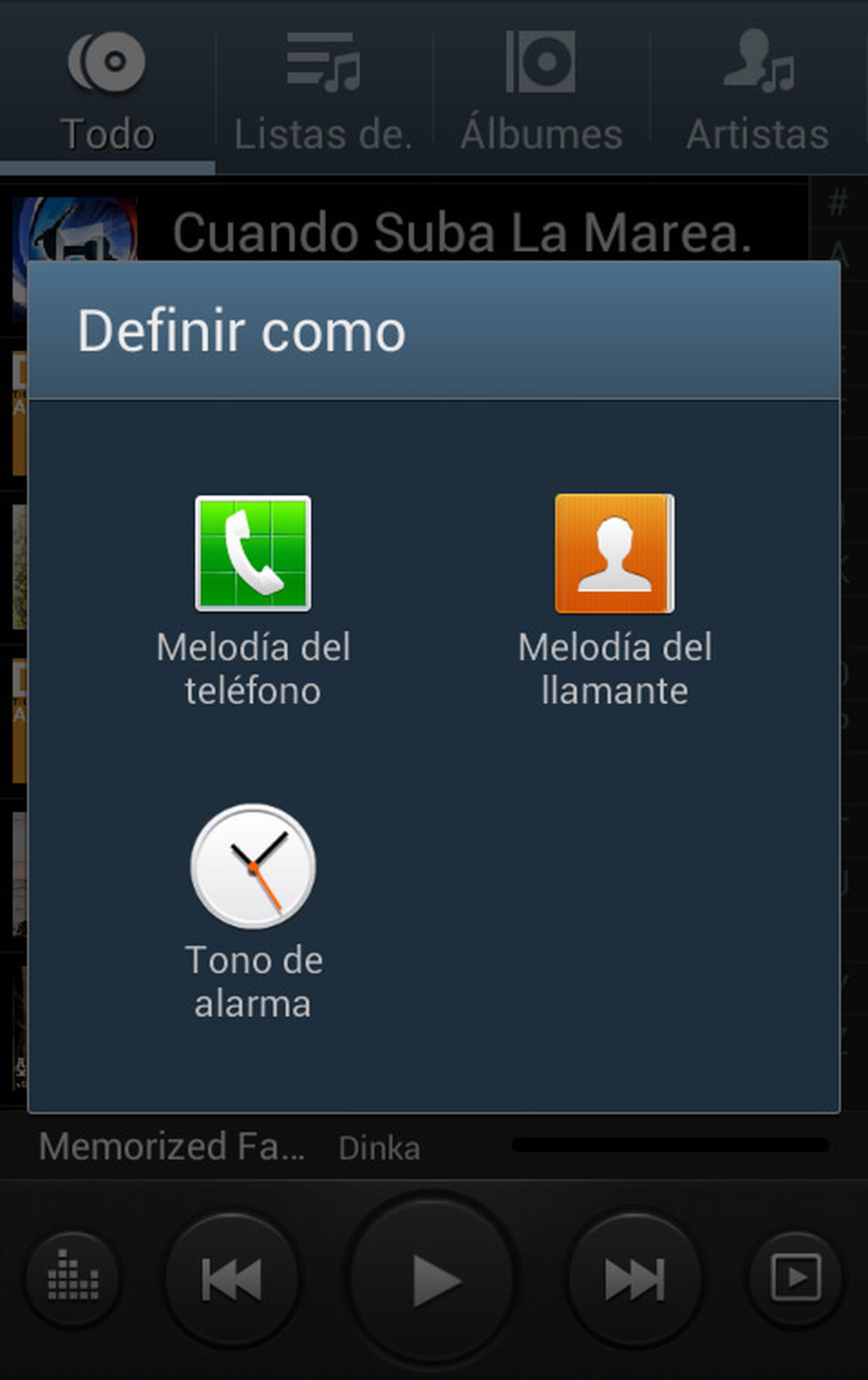 Hazlo también desde Música.