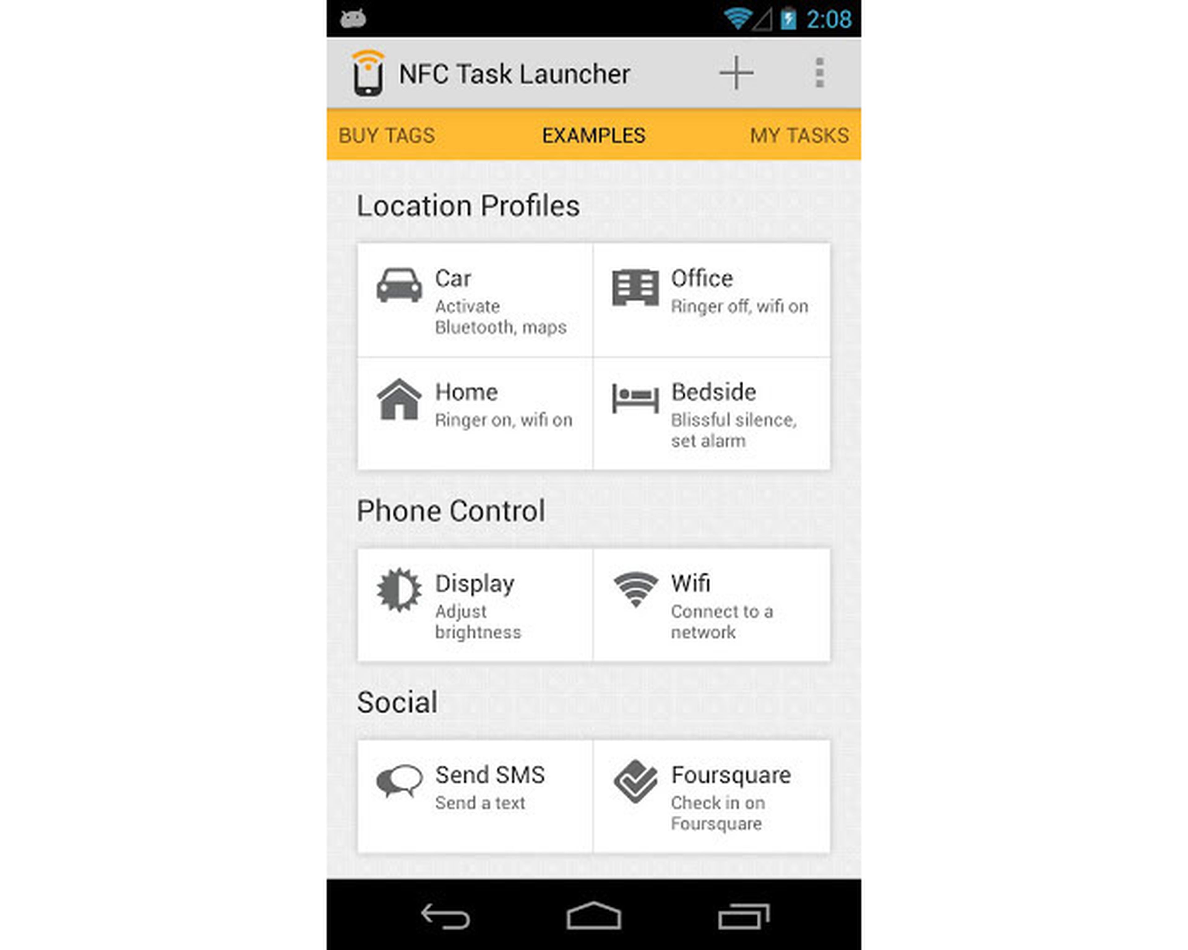 Automatiza tu Android con NFC Task Launcher