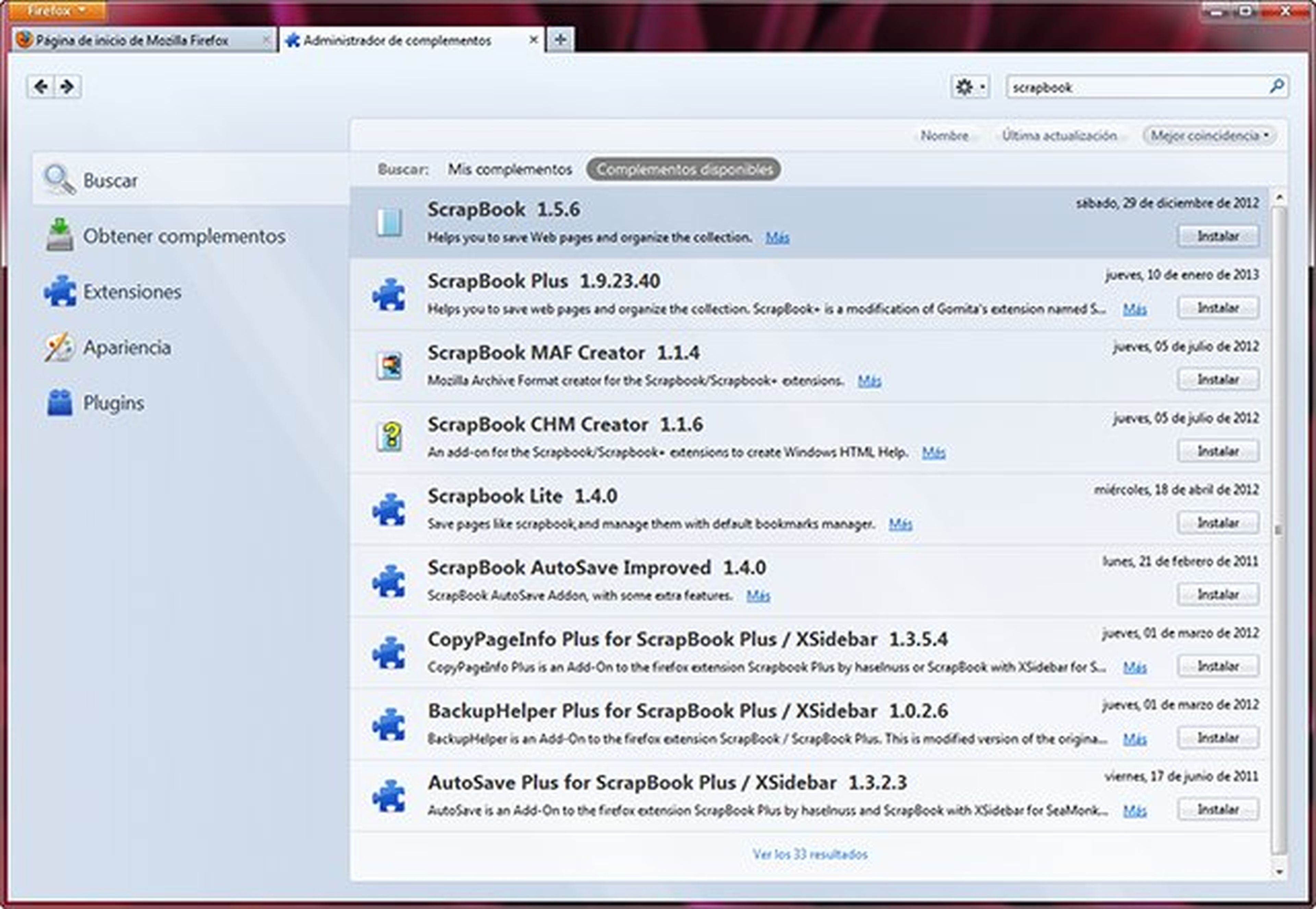 ScrapBook :: Firefox Extension  Scrapbook, Firefox, Extensions