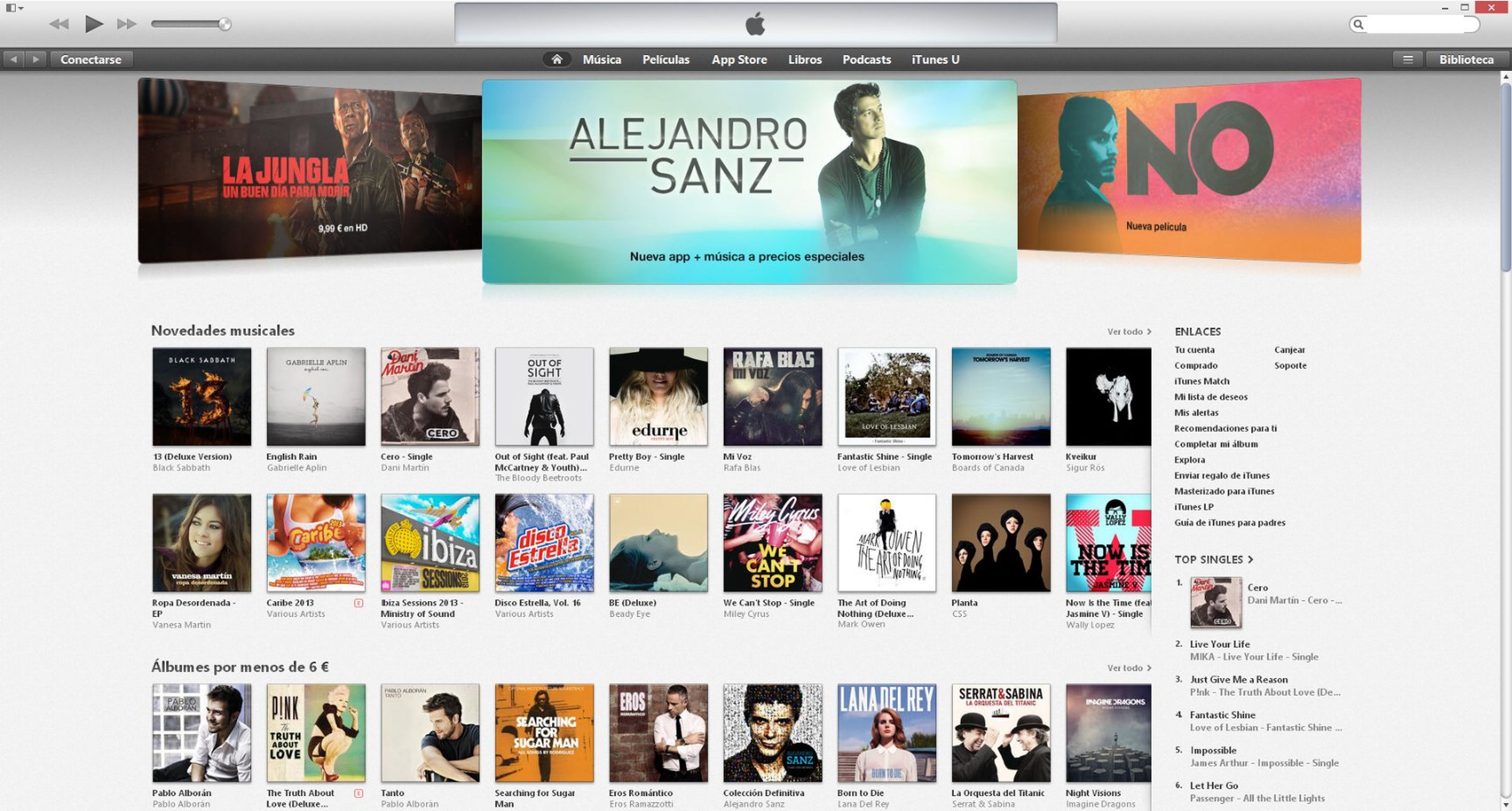 iTunes de Apple, medio millón de cuentas nuevas al día
