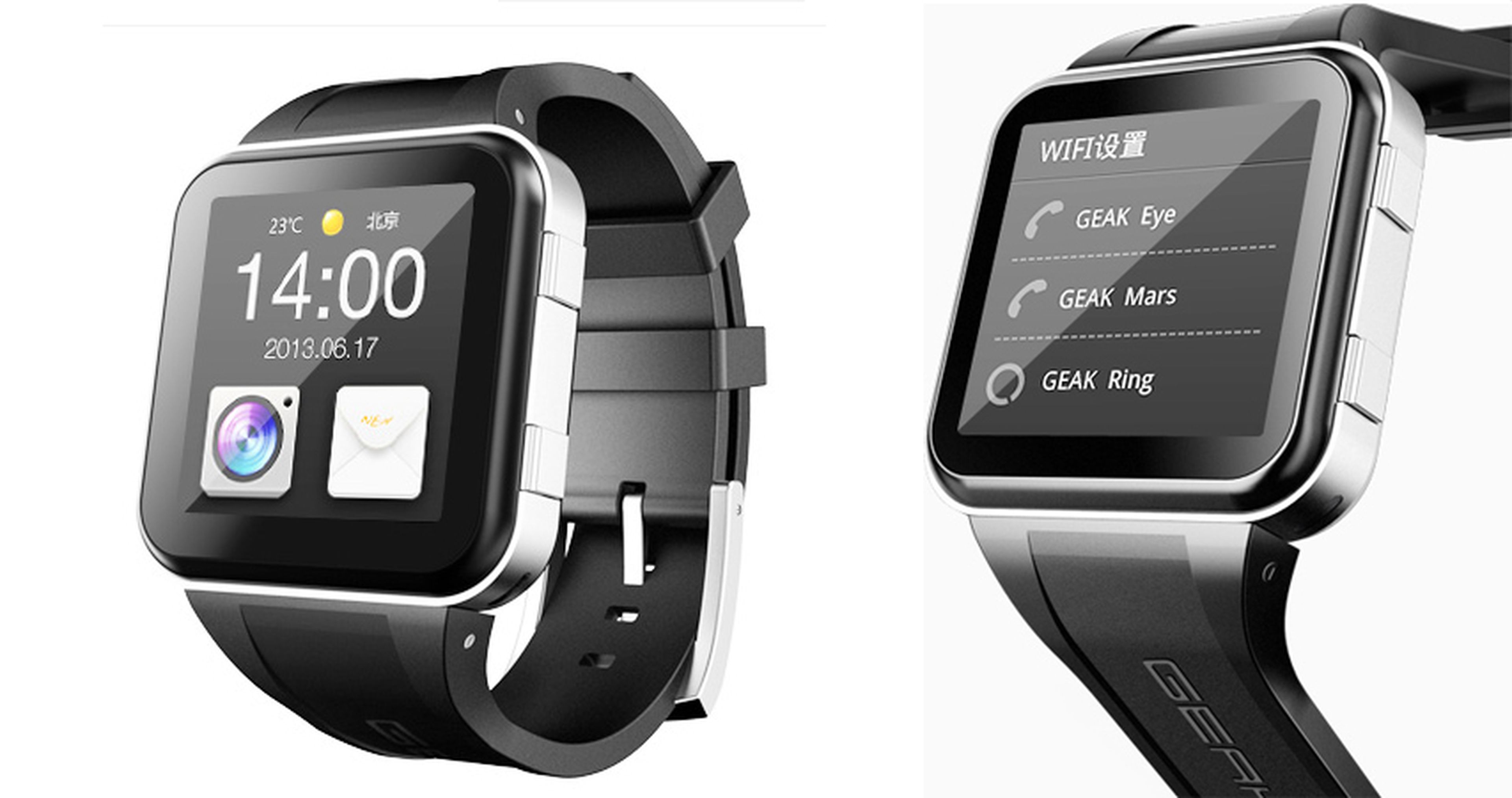 GEAK Watch, el primer reloj inteligente, es hecho en China y usa Android