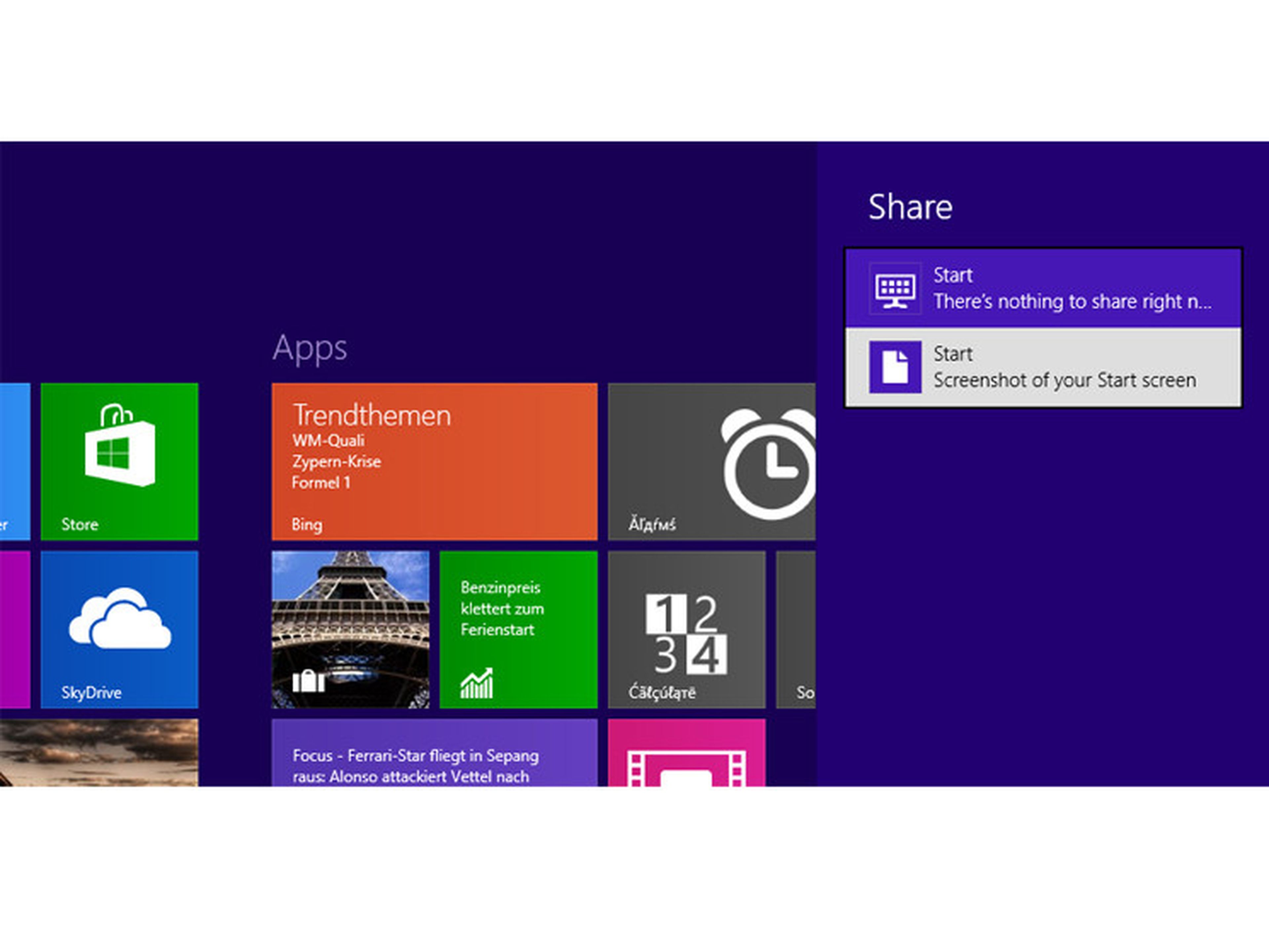Windows 8.1 capturas de pantalla