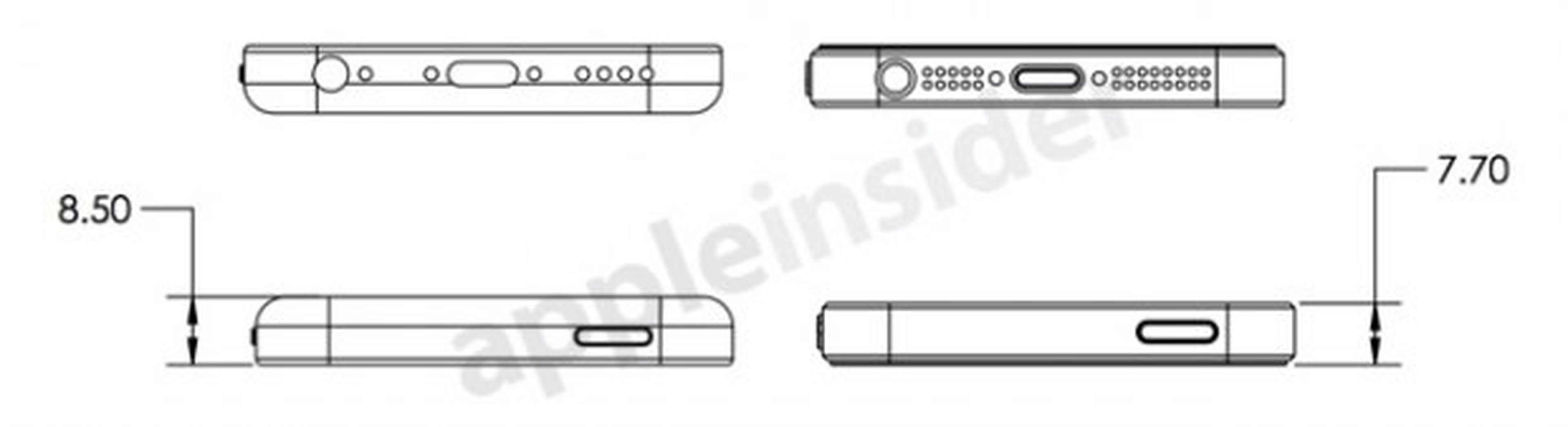 ¿Diseños y esquemas filtrados del iPhone 5S y iPhone Lite?
