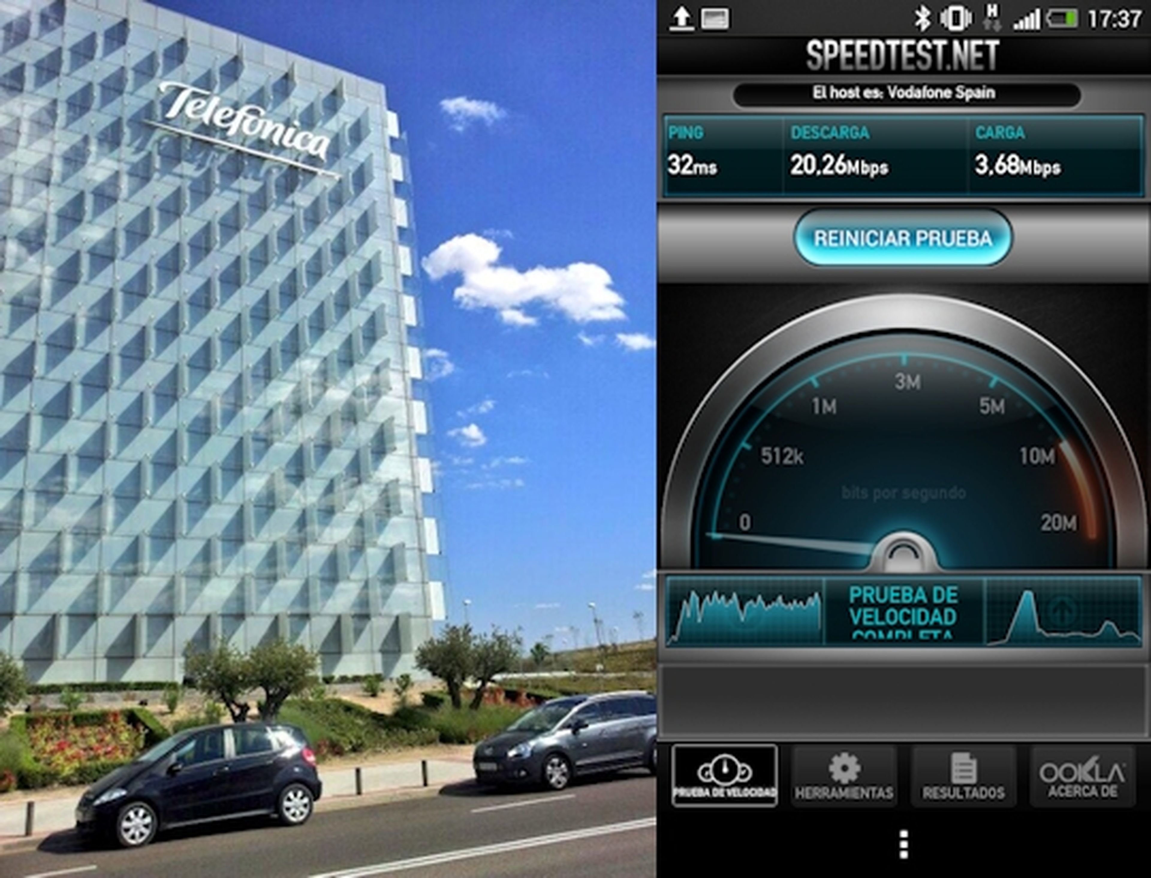 En busca del 4G de Vodafone: test de velocidad y cobertura