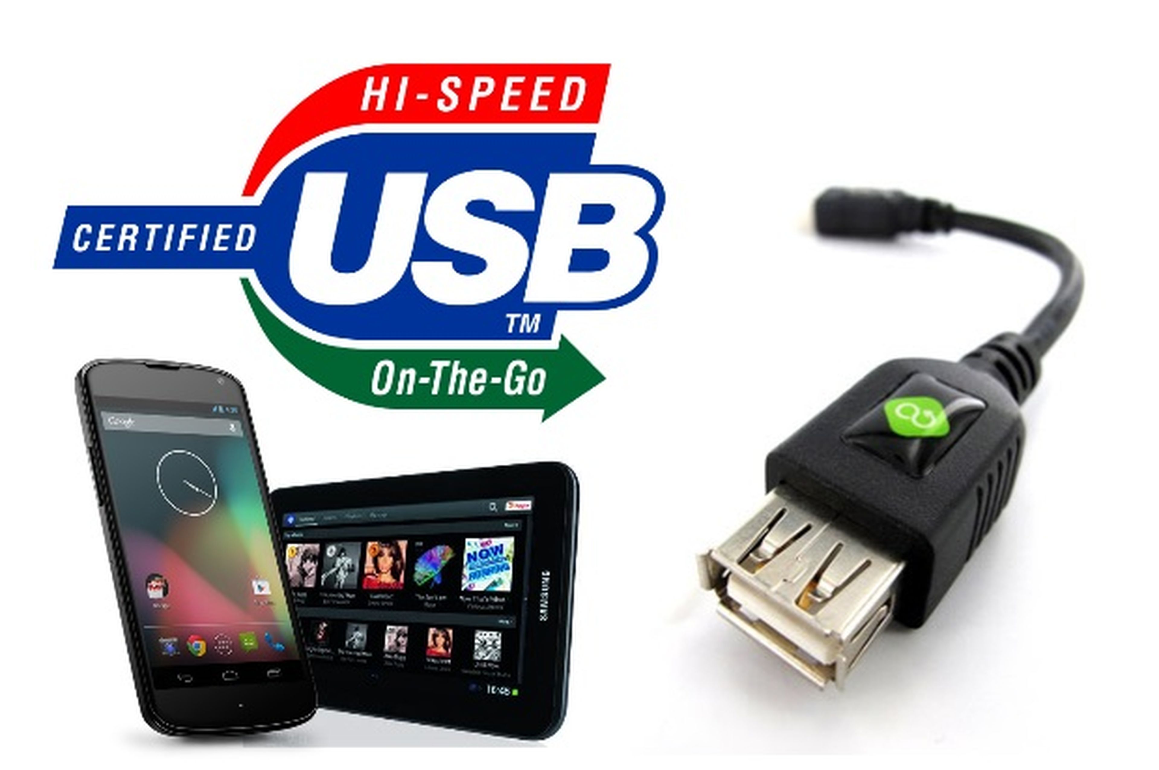 Conecta todo tipo de dispositivos a tu smartphone o tablet mediante un cable USB OTG