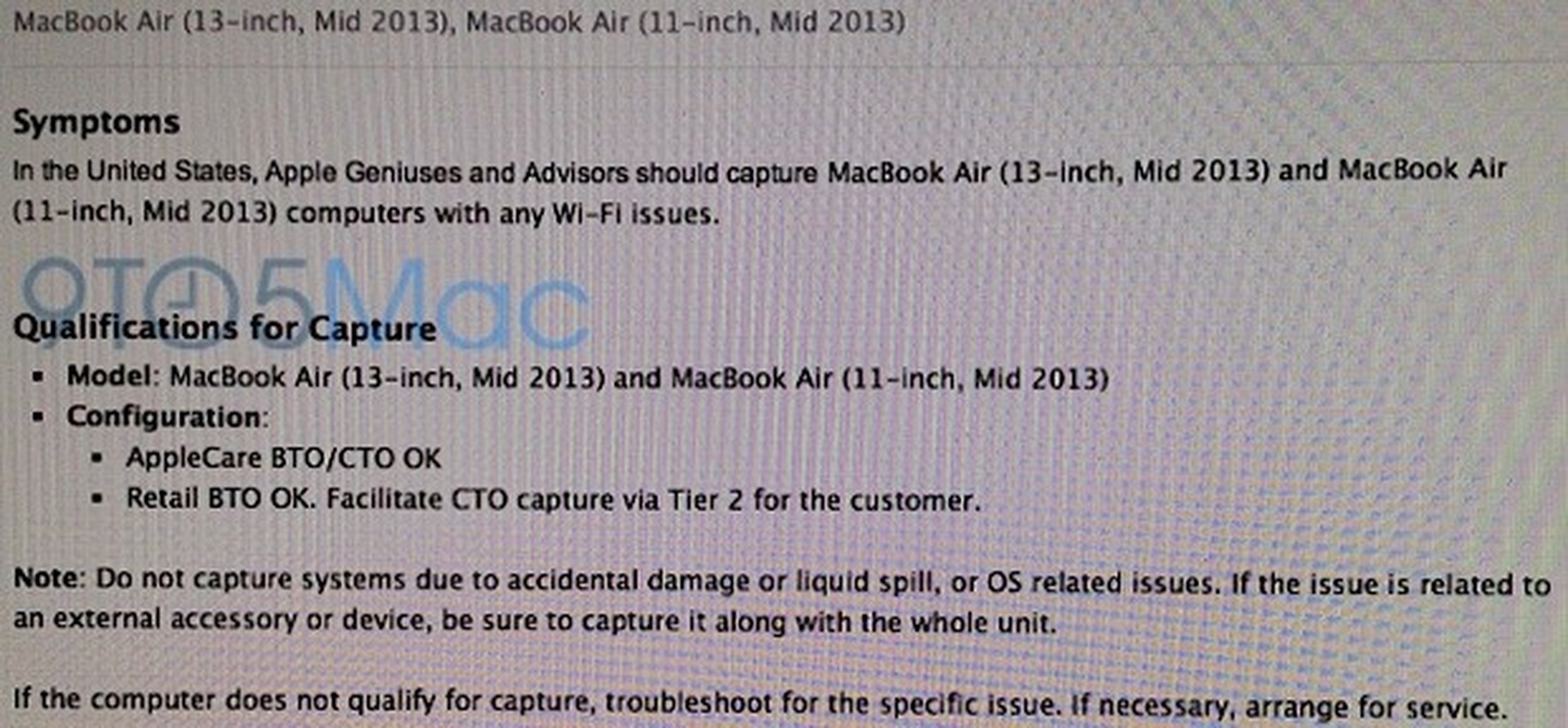 Problemas con el WiFi de MacBook Air