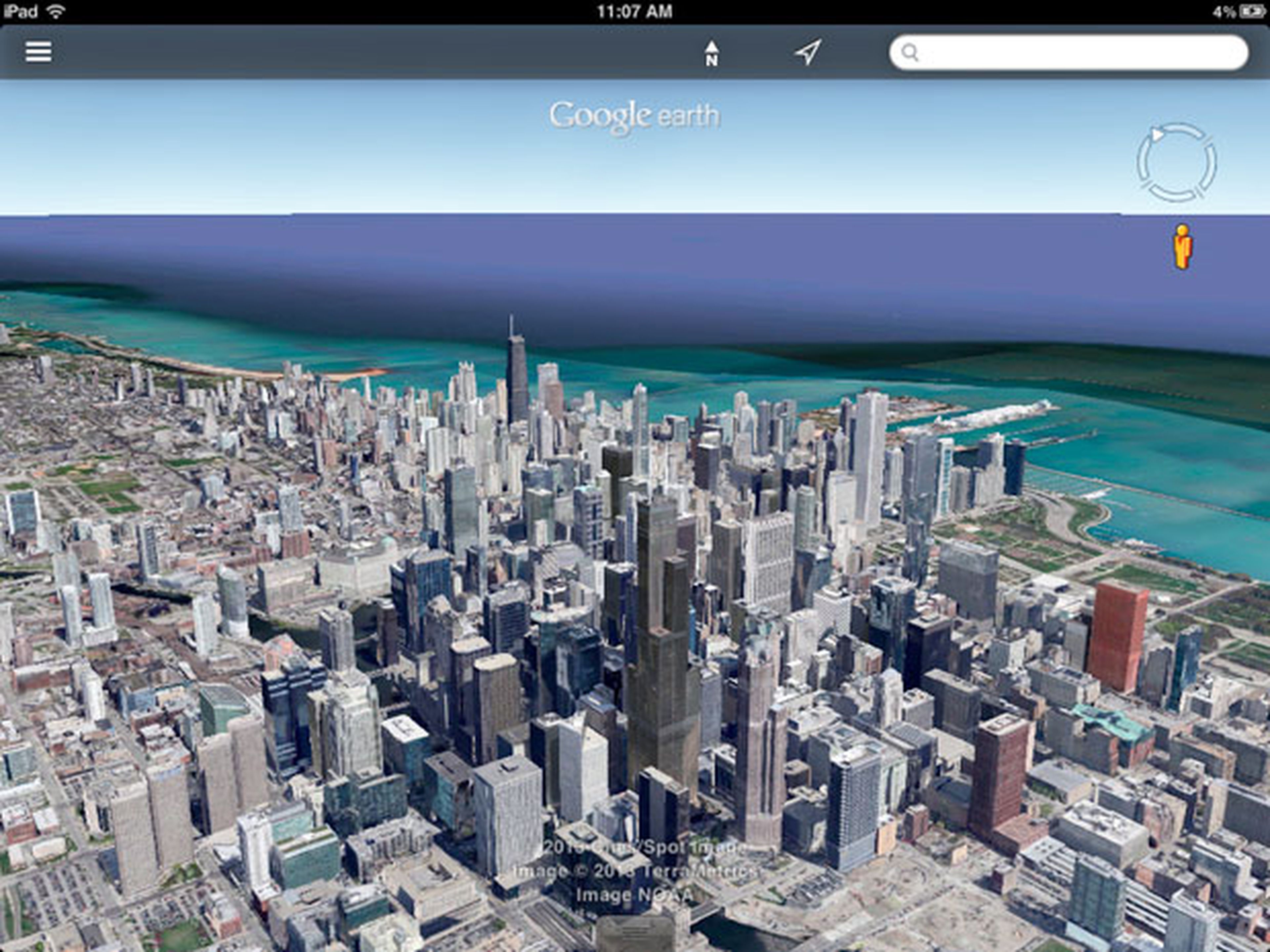 Google Earth ahora tiene Street View, en iOS y Android