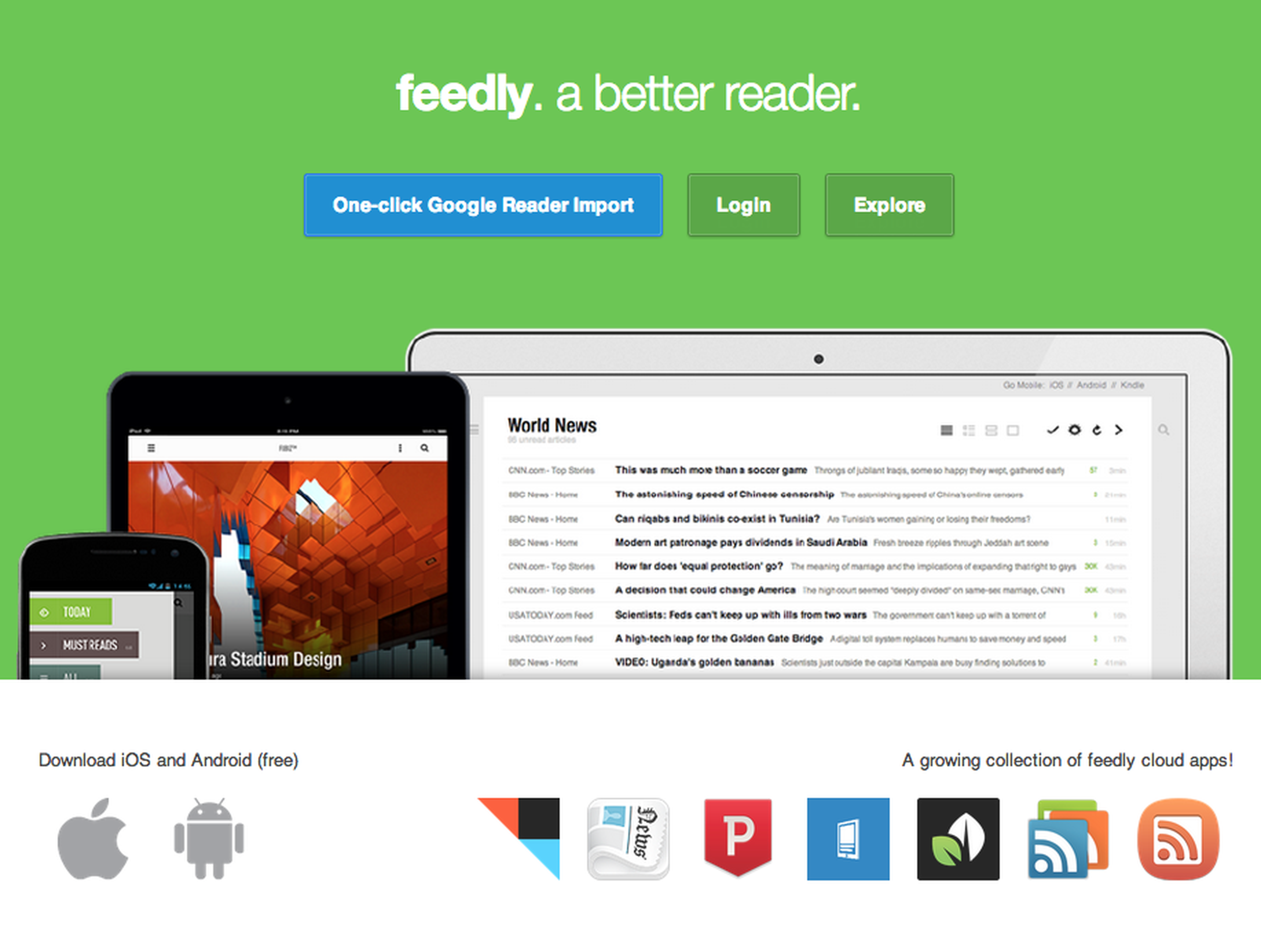 Importa tus feeds de Google Reader a Feedly