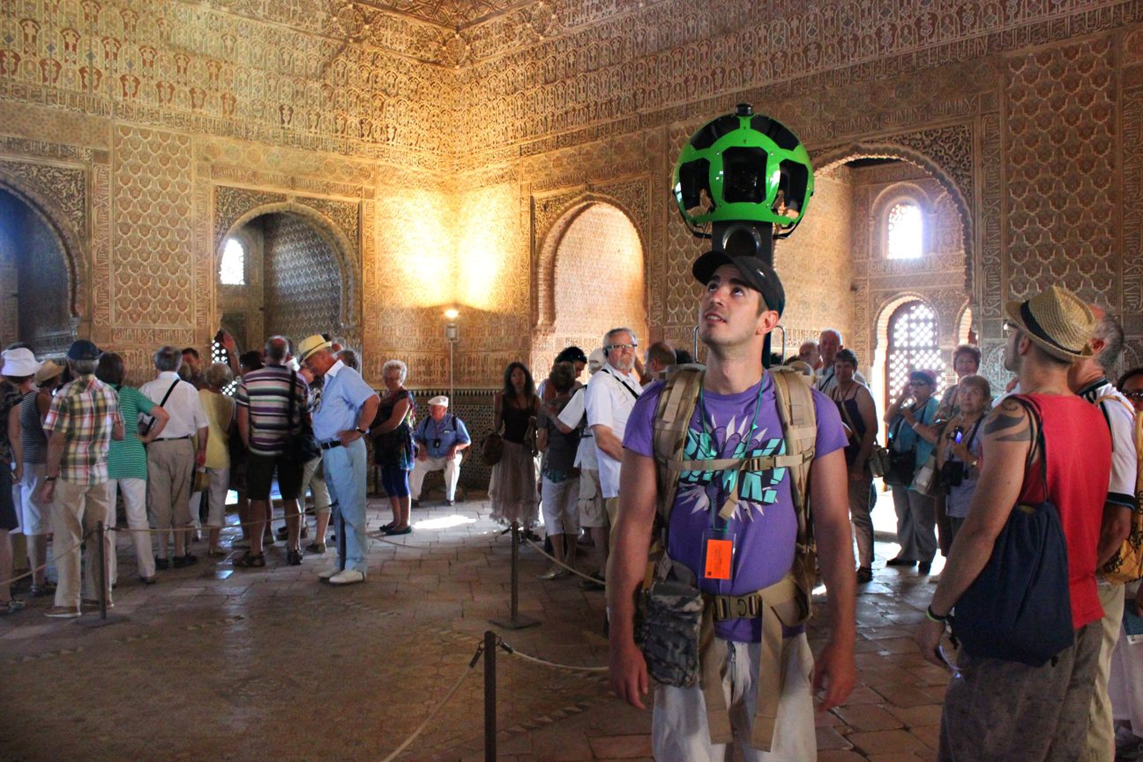 Google Street View en la Alhambra de Granada