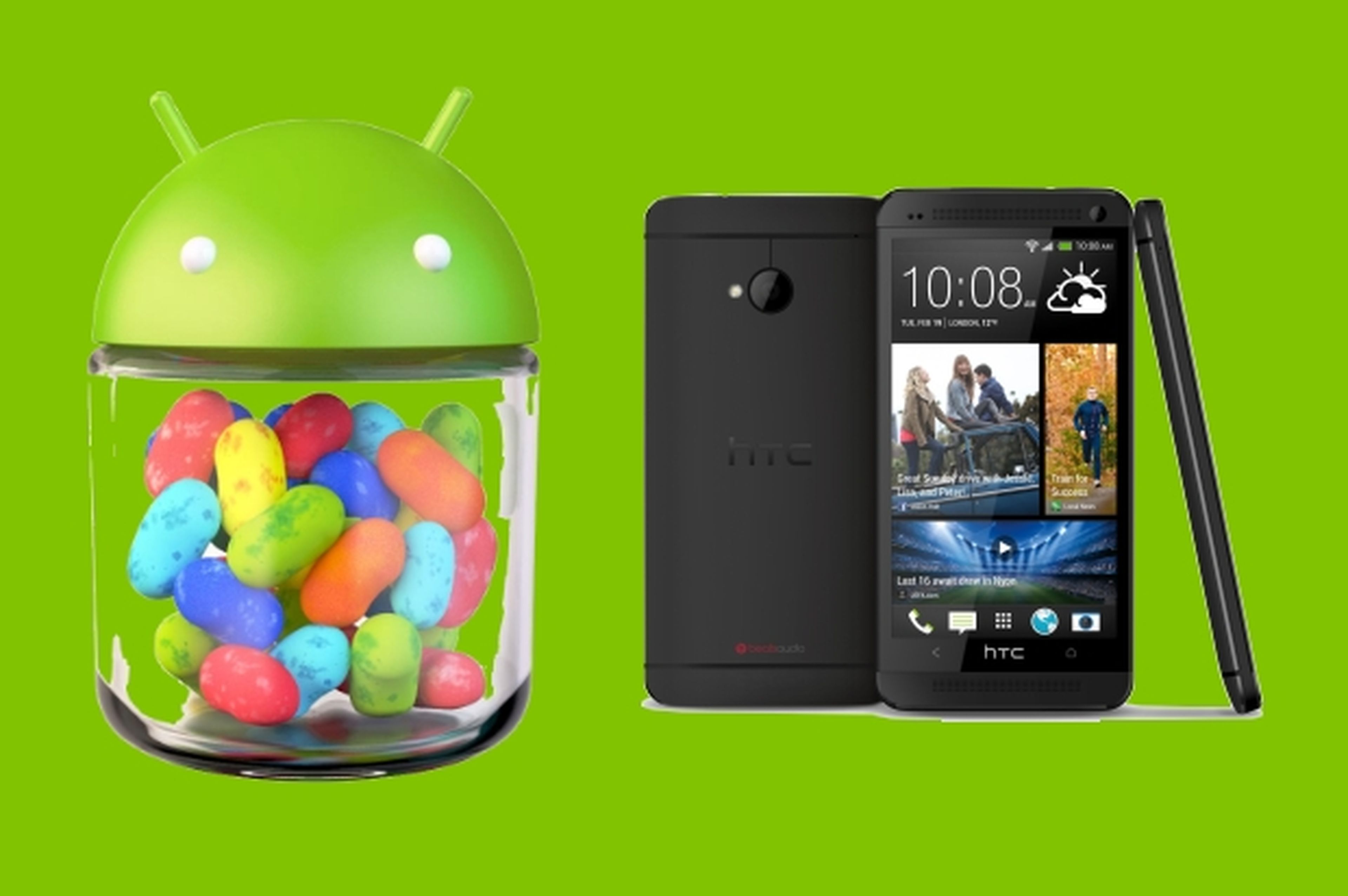 Android 4.2.2 Jelly Bean para HTC One