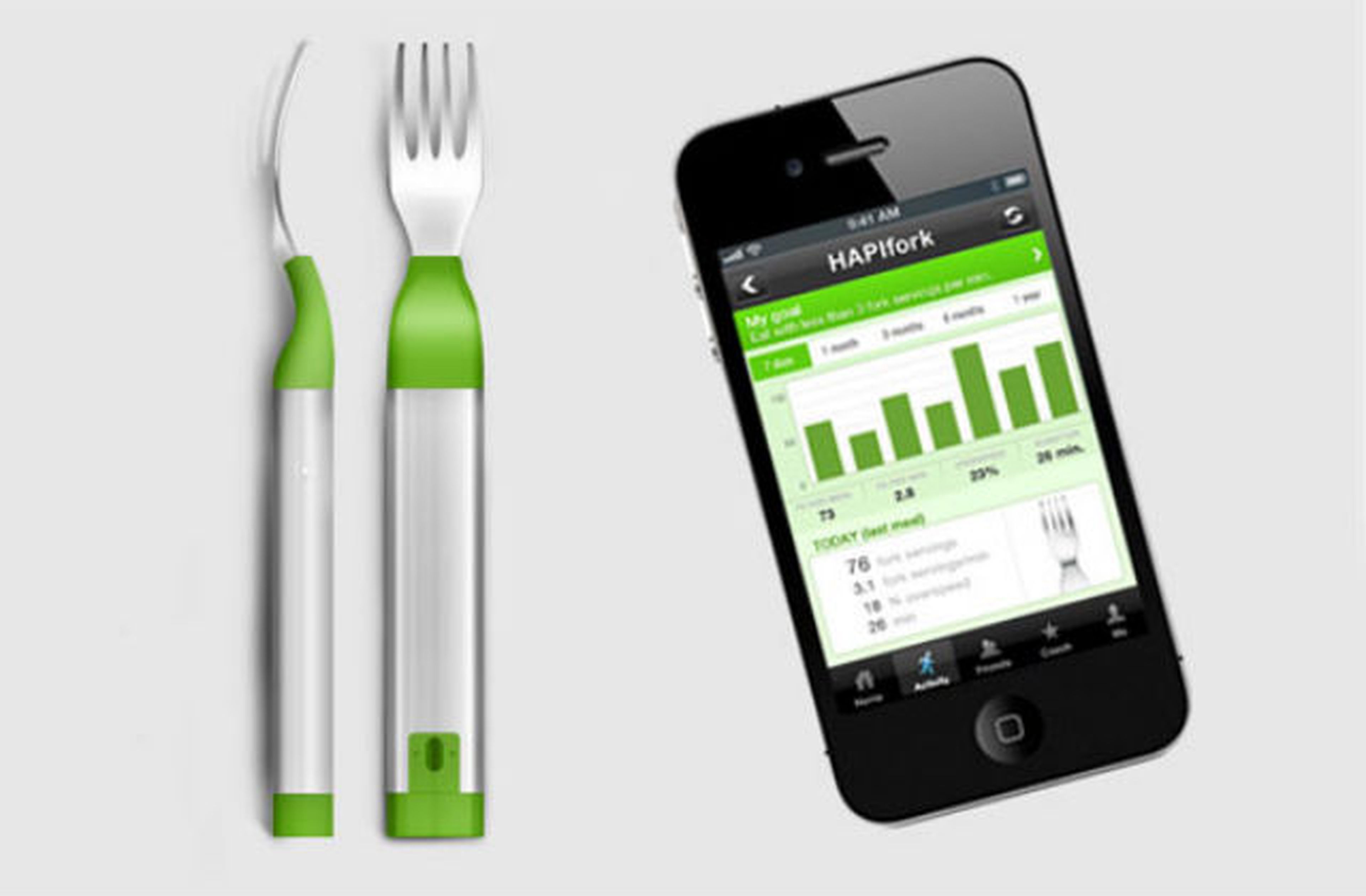 HapiFork, el tenedor eléctrico que te enseña a comer