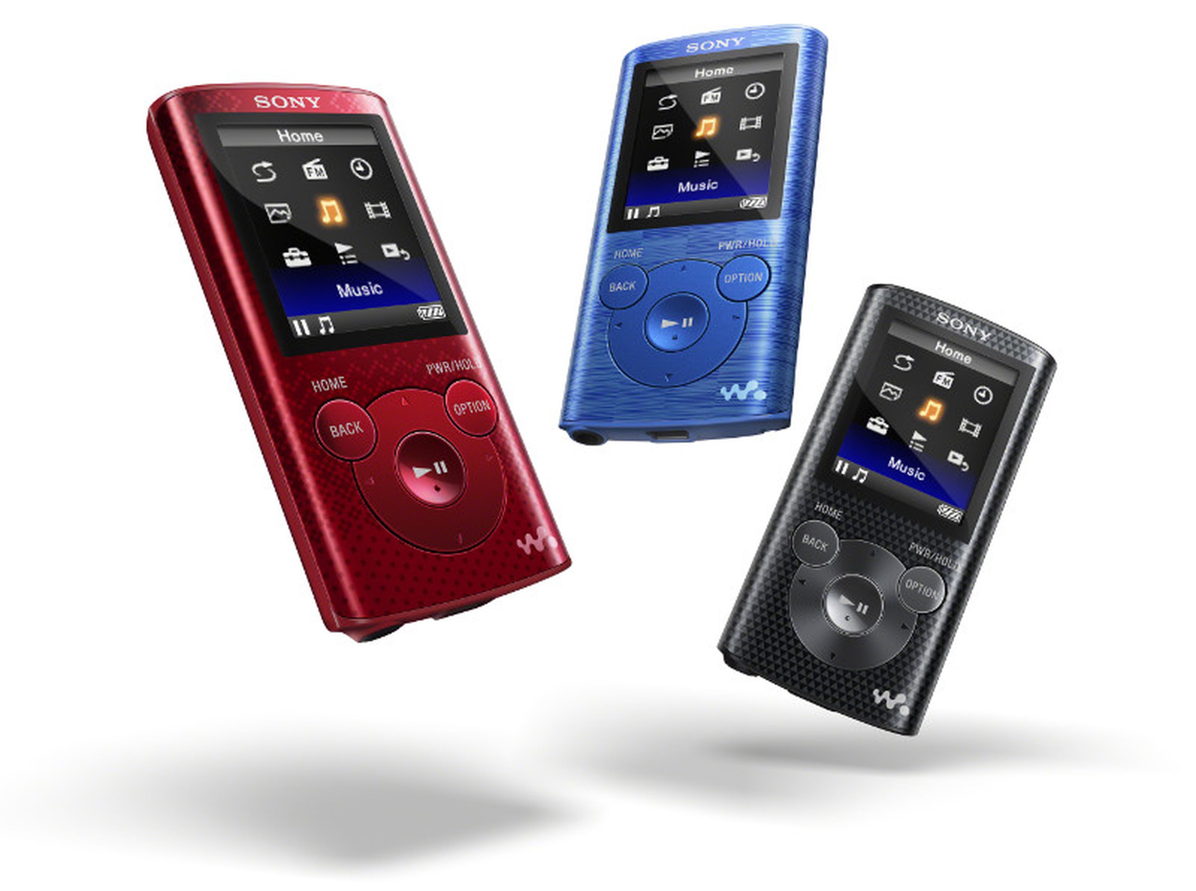 Sony presenta su nueva gama de reproductores de música E-series
