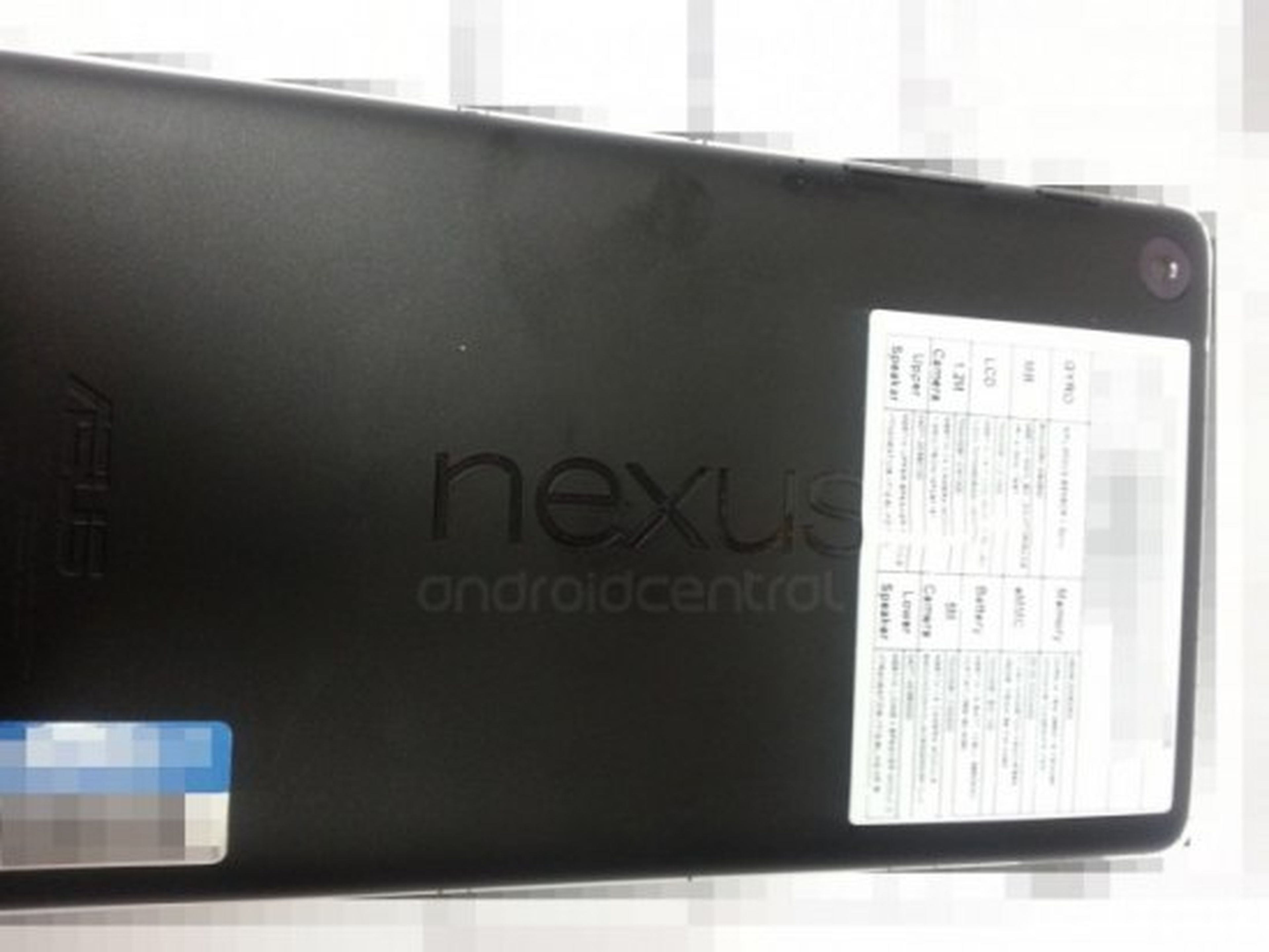 ¿La nueva Nexus 7?
