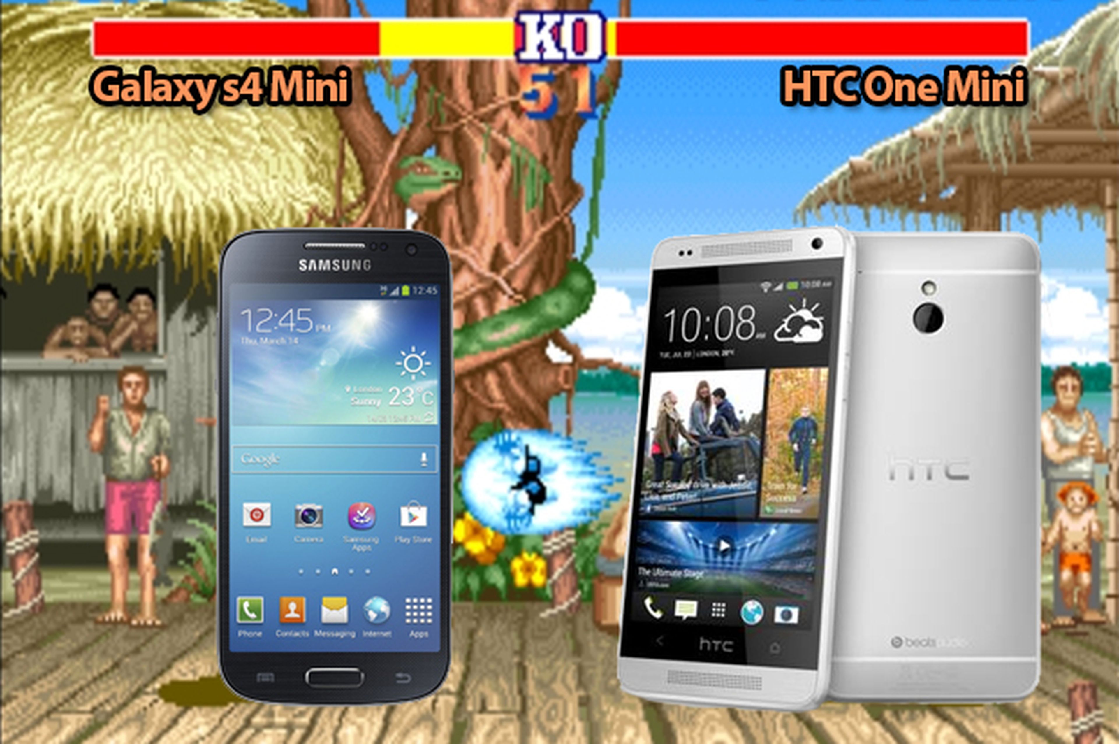 Comparativa: HTC One Mini vs Samsung Galaxy S4 Mini