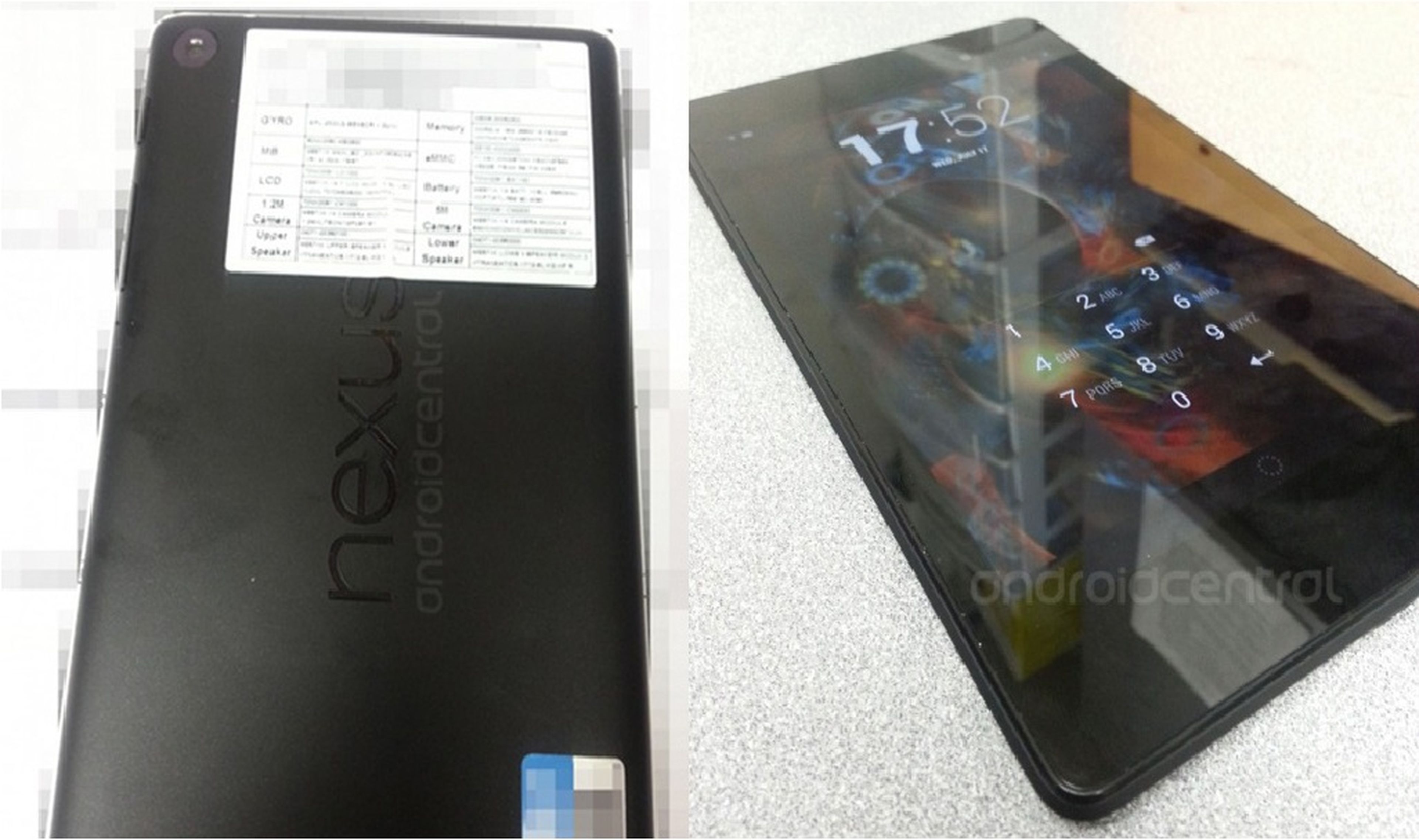 Nueva Nexus 7, todos los detalles al descubierto
