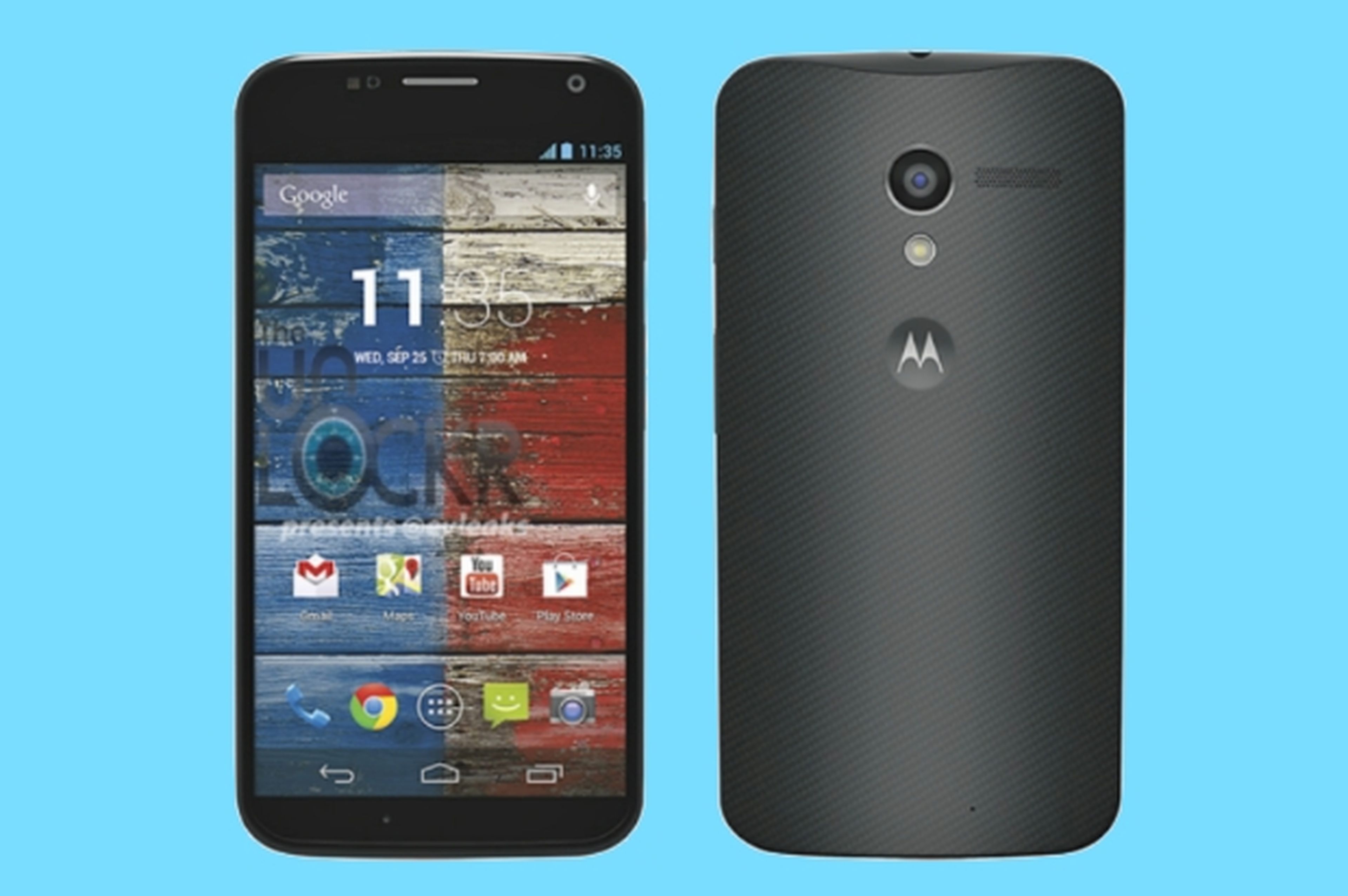 Primera imagen oficial del smartphone Motorola Moto X
