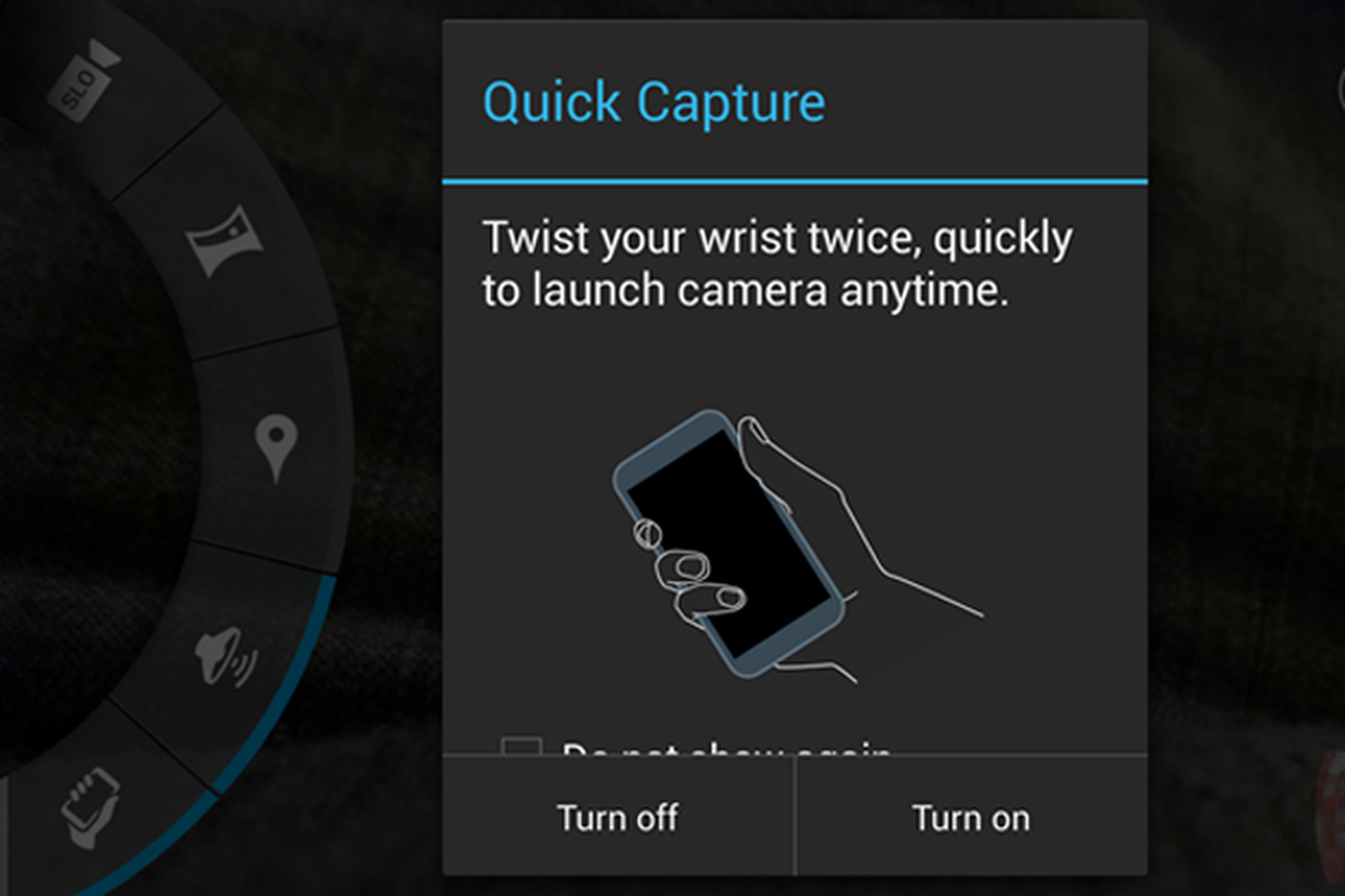 ¿Quieres ver la interfaz de la cámara del Motorola Moto X?