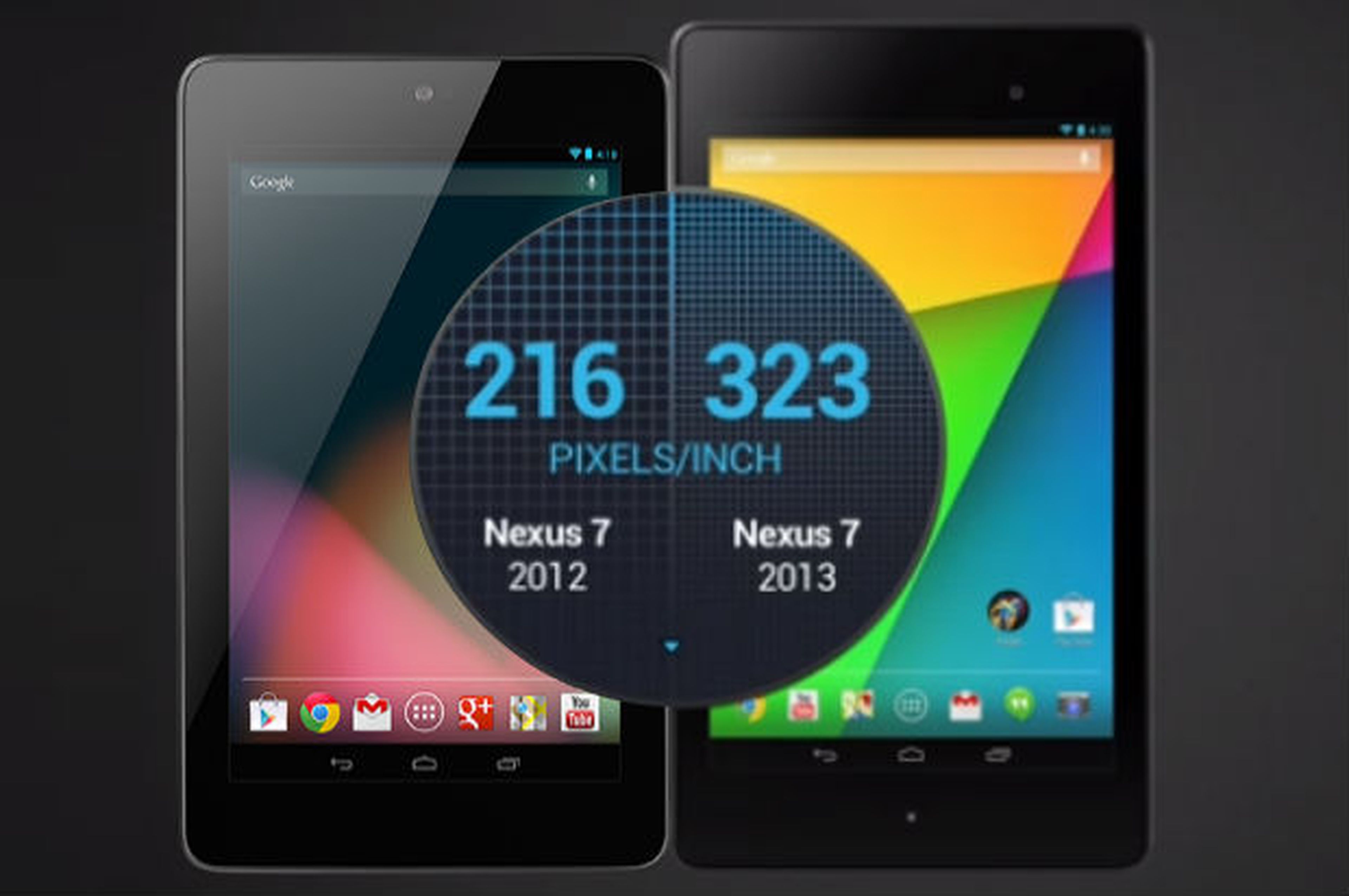 Nexus 7 contra su antecesor
