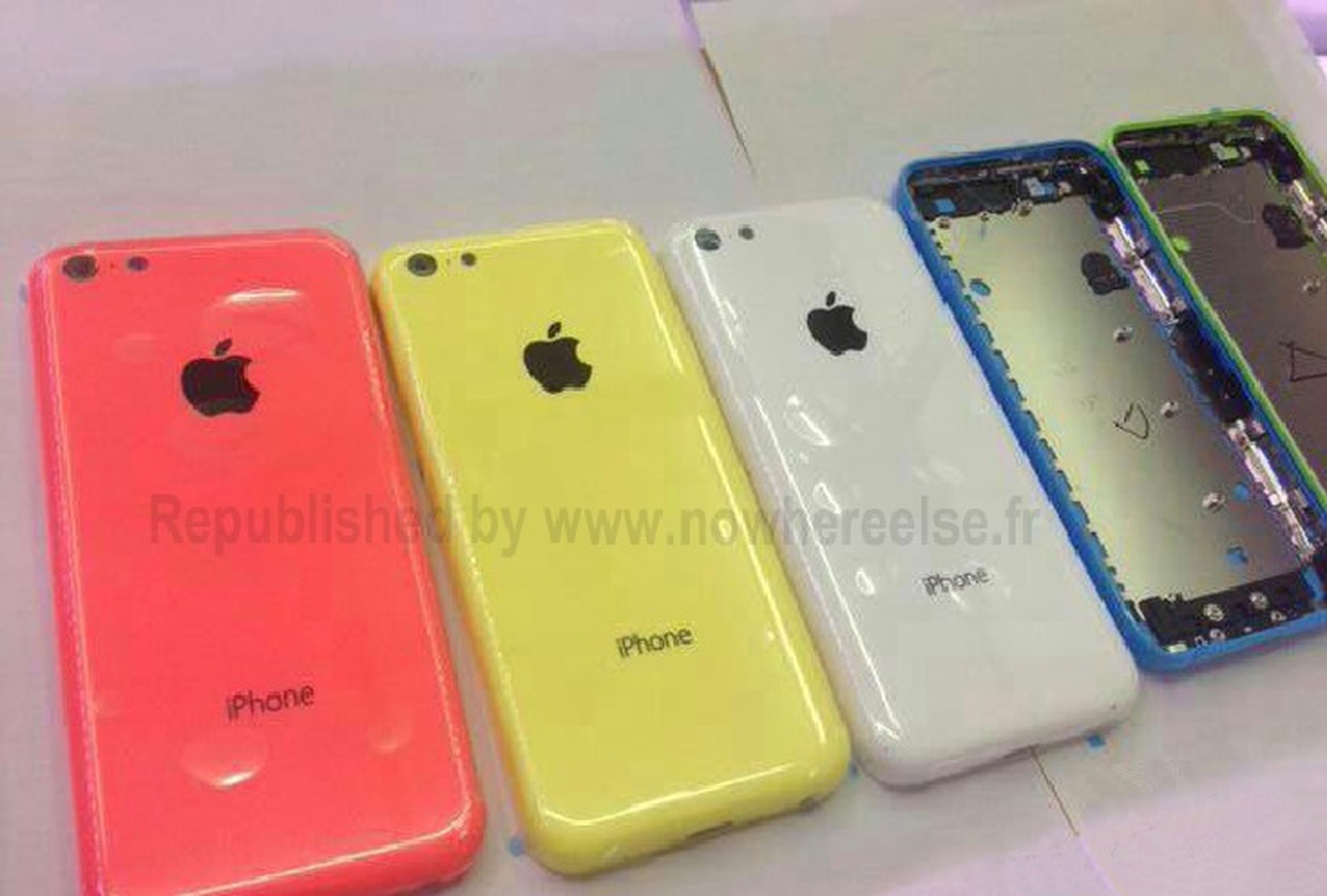 Confirmado desde China el iPhone 5C o iPhone low cost