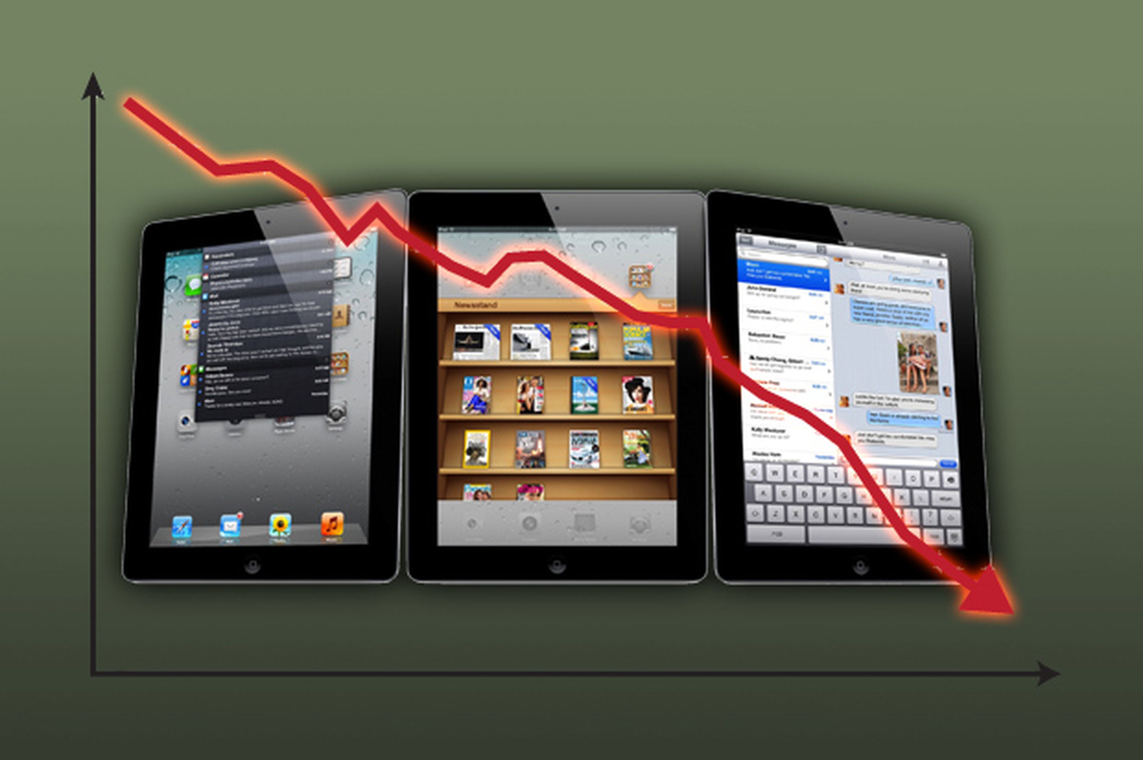 El iPad de Apple pierde el dominio del mercado de tablets
