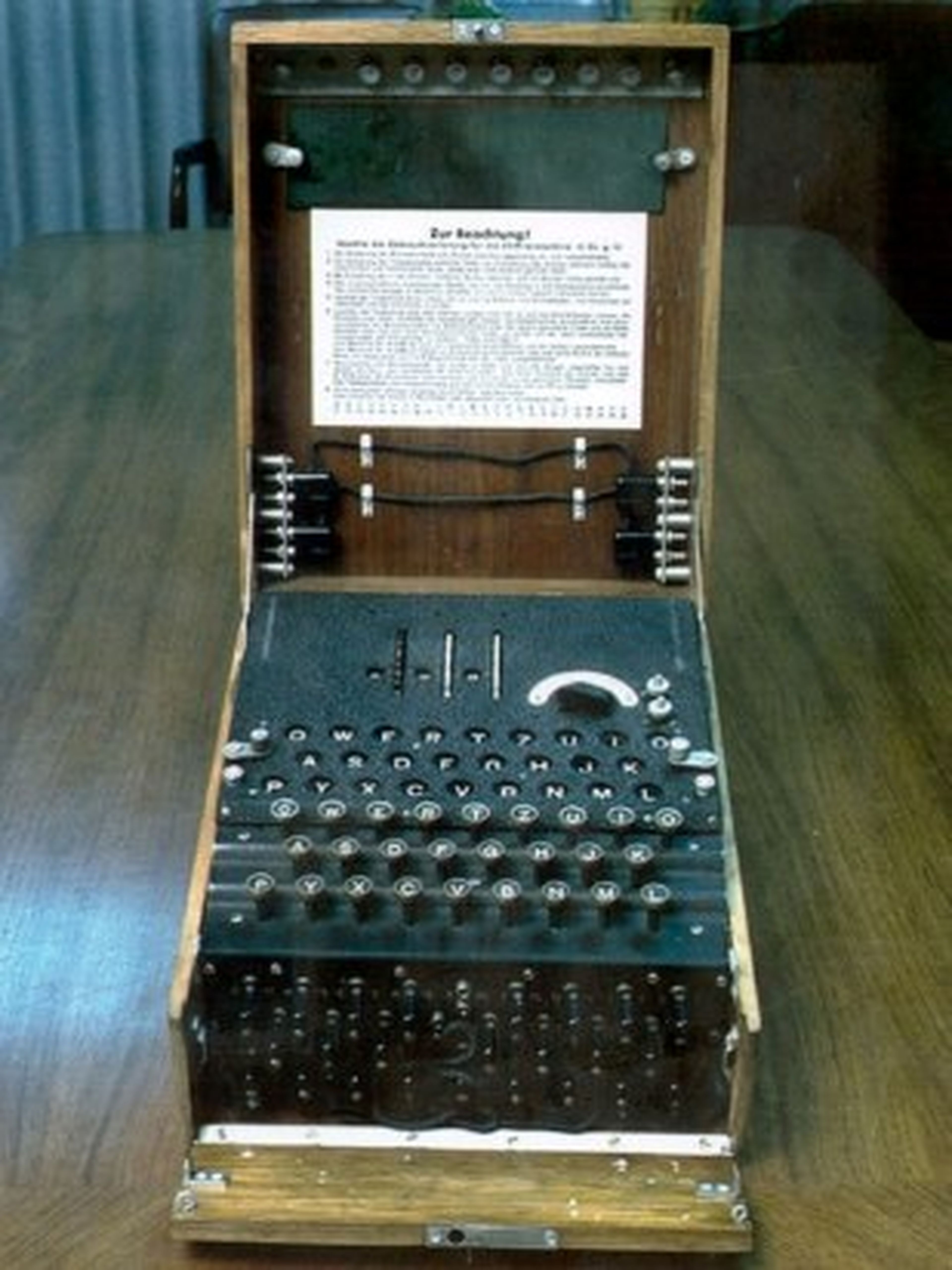 Máquina de cifrado de los nazis, Enigma