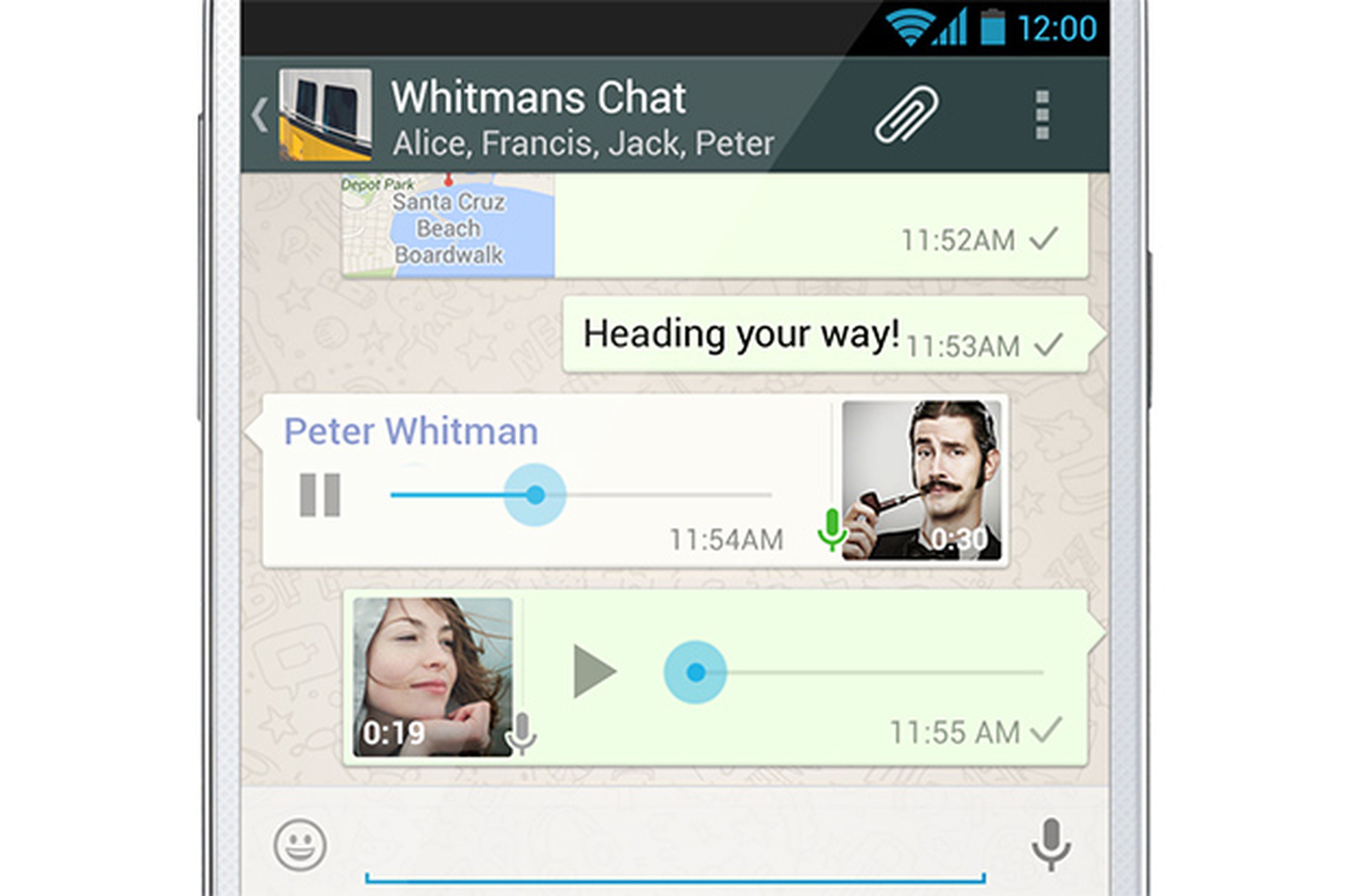 WhatsApp libera versión con mensajería de voz